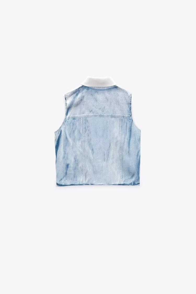 Spring Women Street Denim Printing Casual Shorts