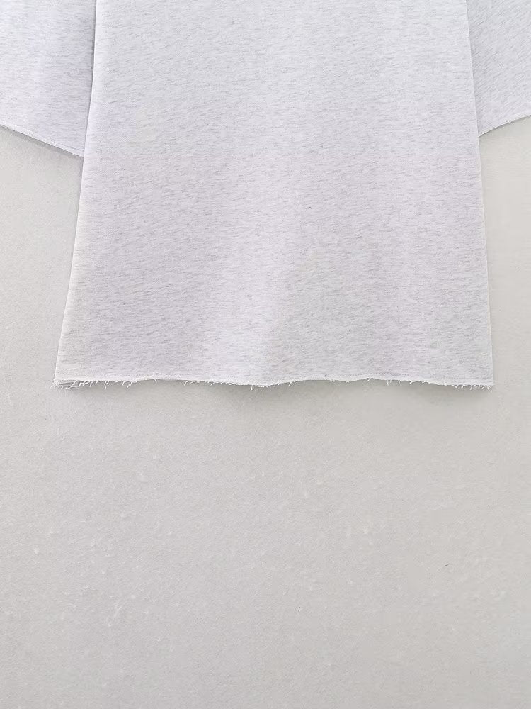 Summer Women Stretch High Waist Shorts Loose Cotton Short Sleeve T shirt