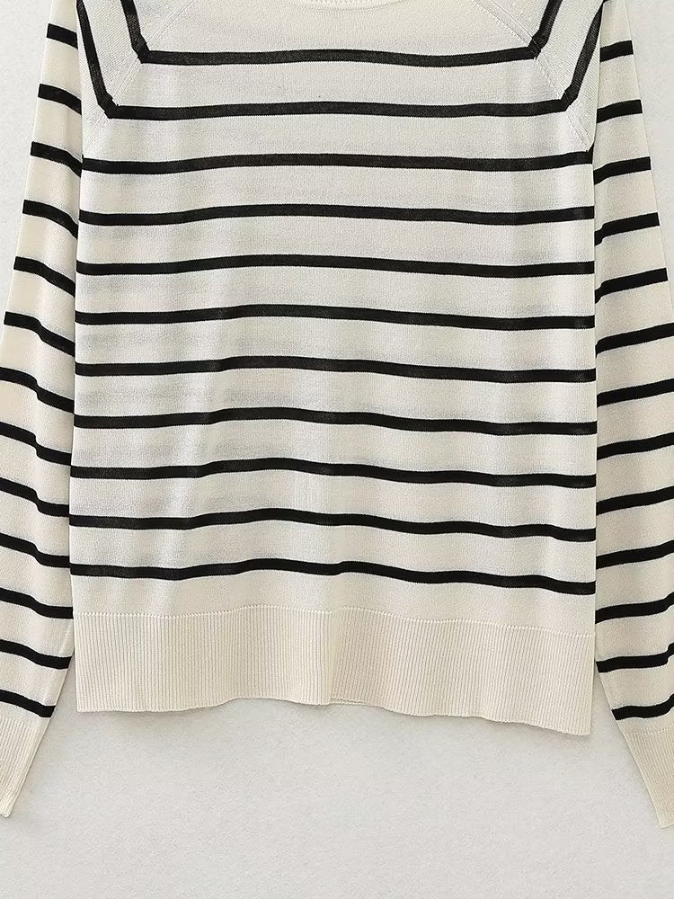 Women Clothing Loose Slimming Pullover Sweatshirt Simple Sweatshirt Top
