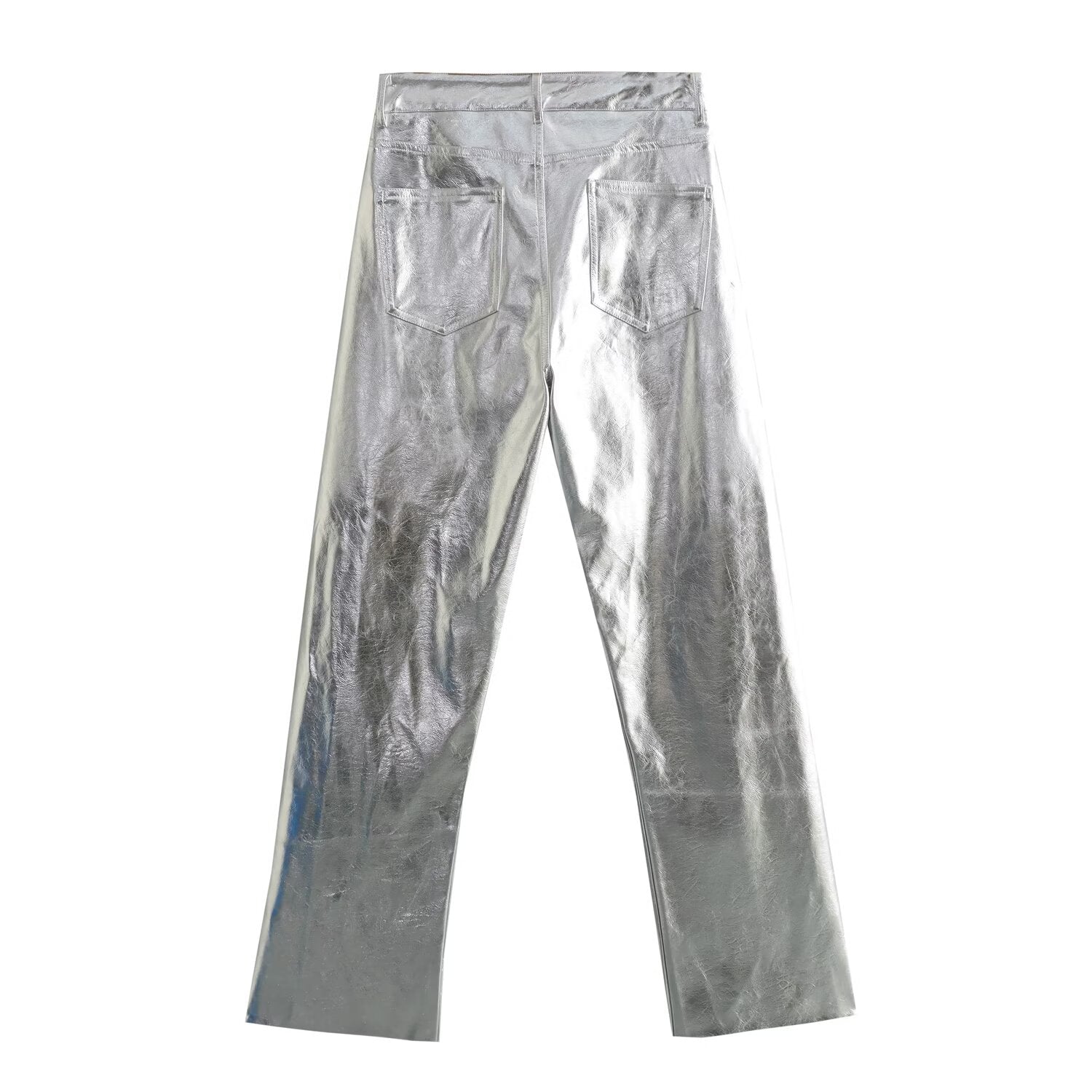 Autumn Clothing Women Rock Metal Series Straight Leg Pants
