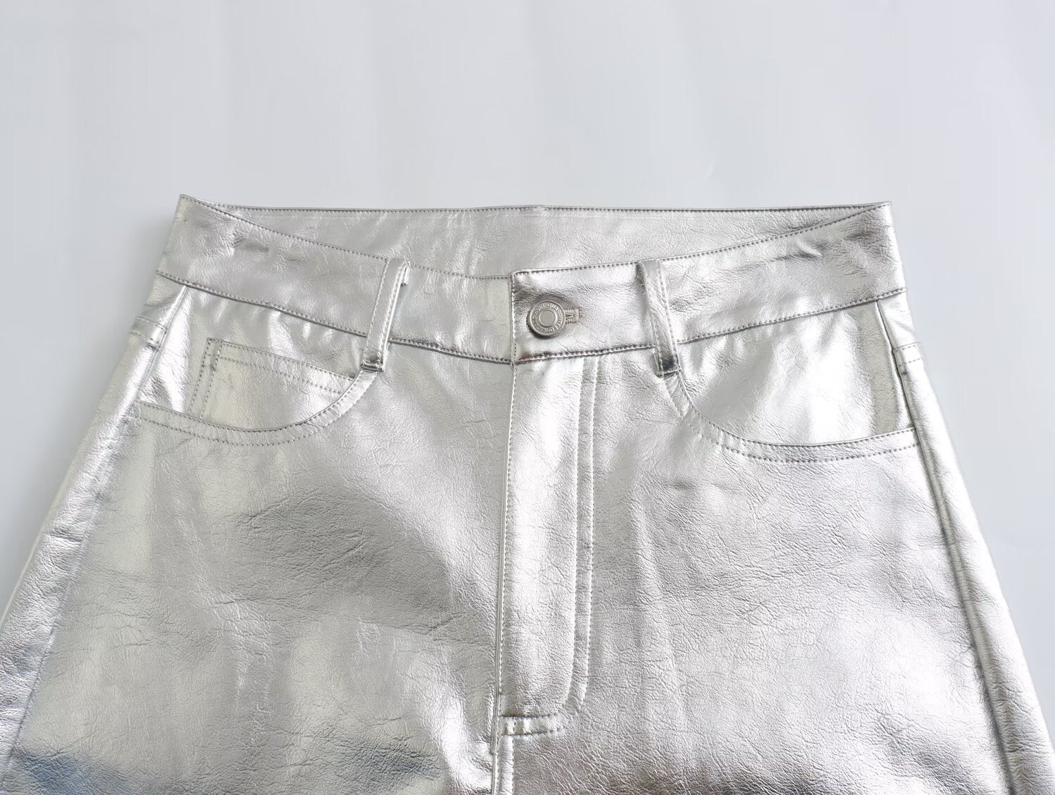 Autumn Clothing Women Rock Metal Series Straight Leg Pants