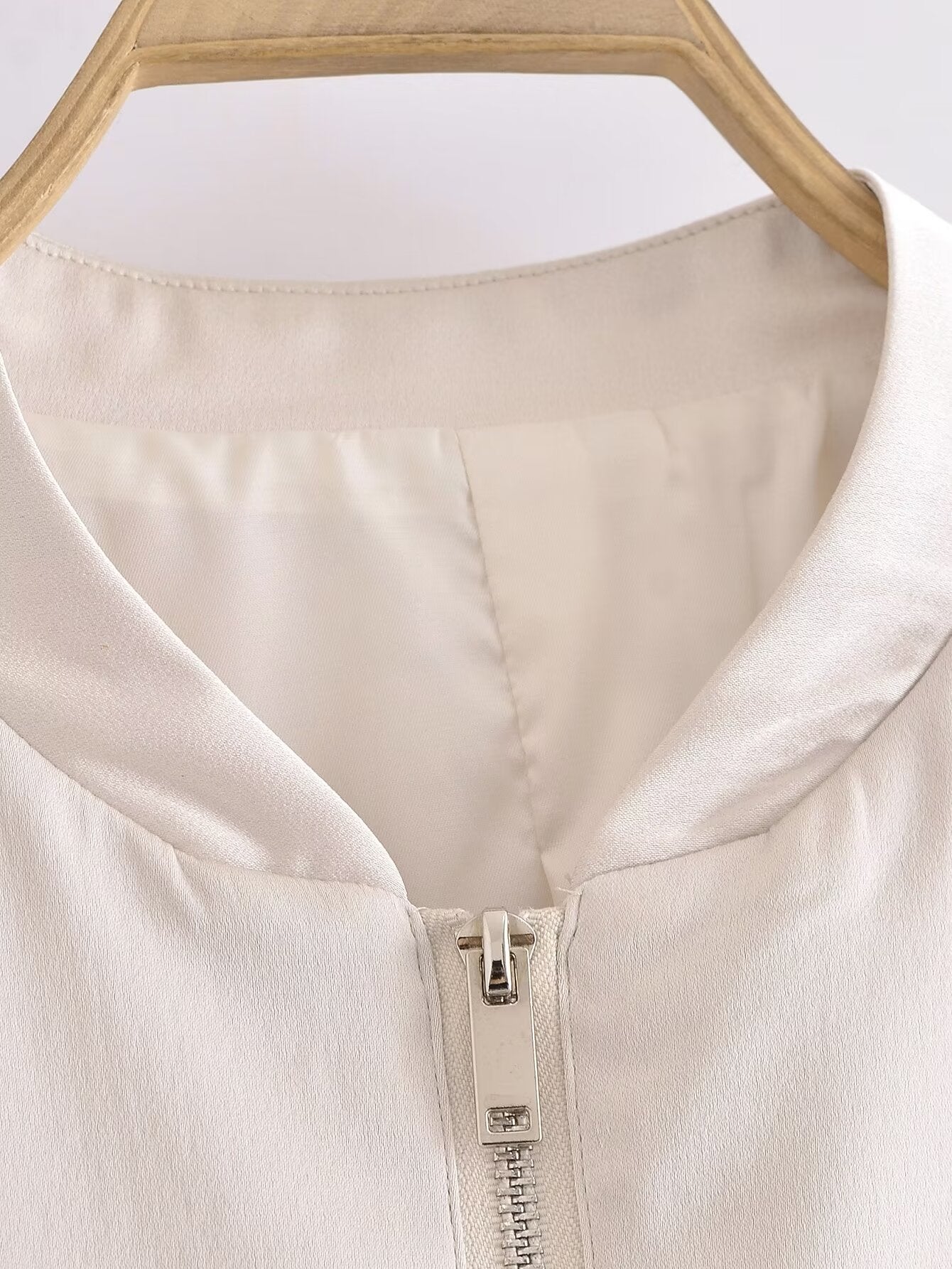 Summer Women Clothing Stand Collar Long Sleeve Bomber Jacket Casual Working Pants Set