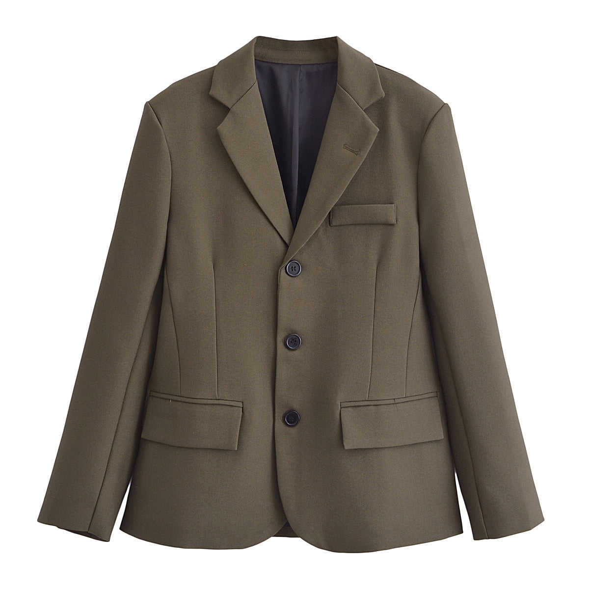 Women Blazer Cut Flared Pants Spring New Women Casual Blazer