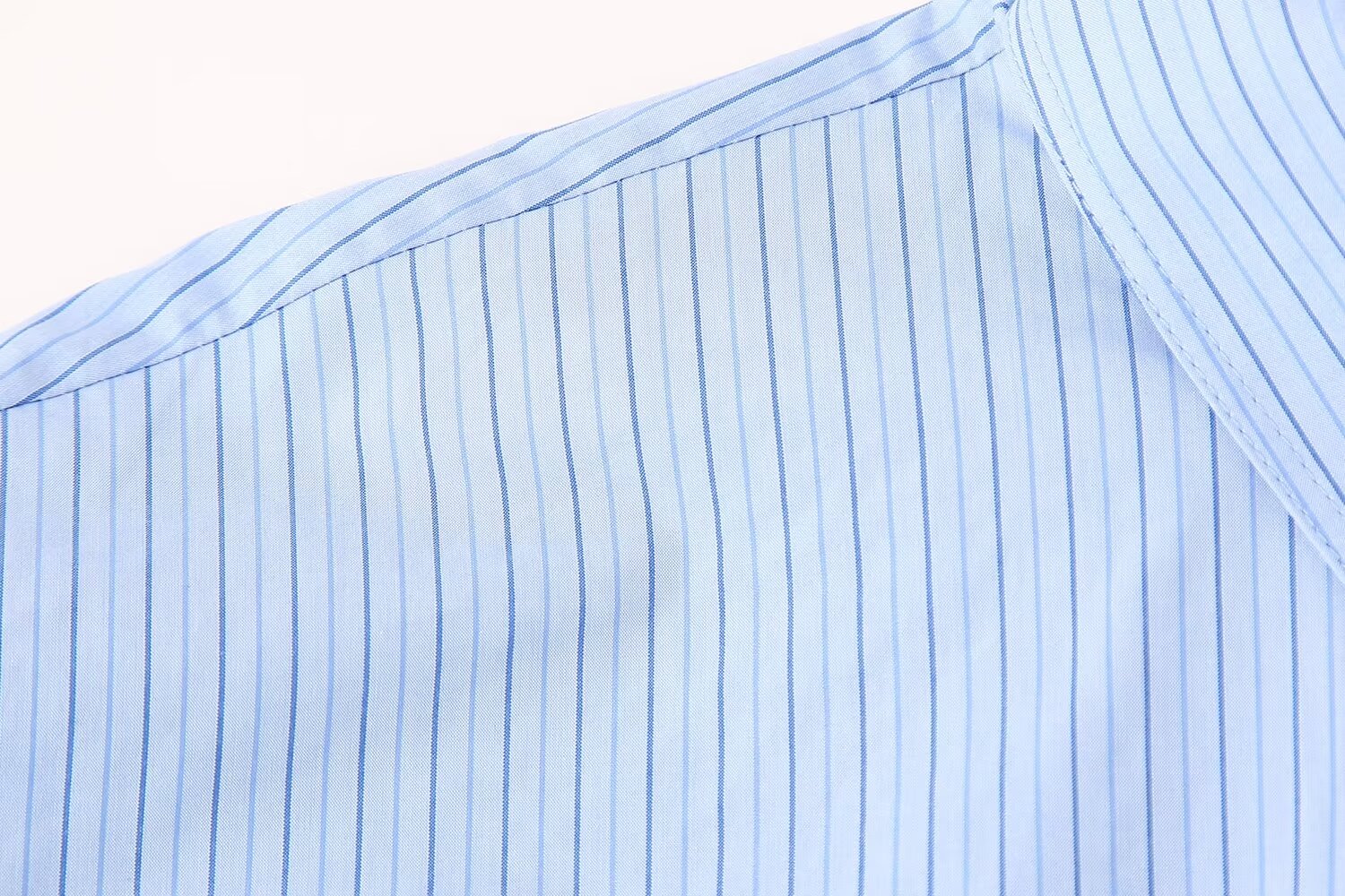 Summer Loose Short Pocket Decorative Poplin Shirt