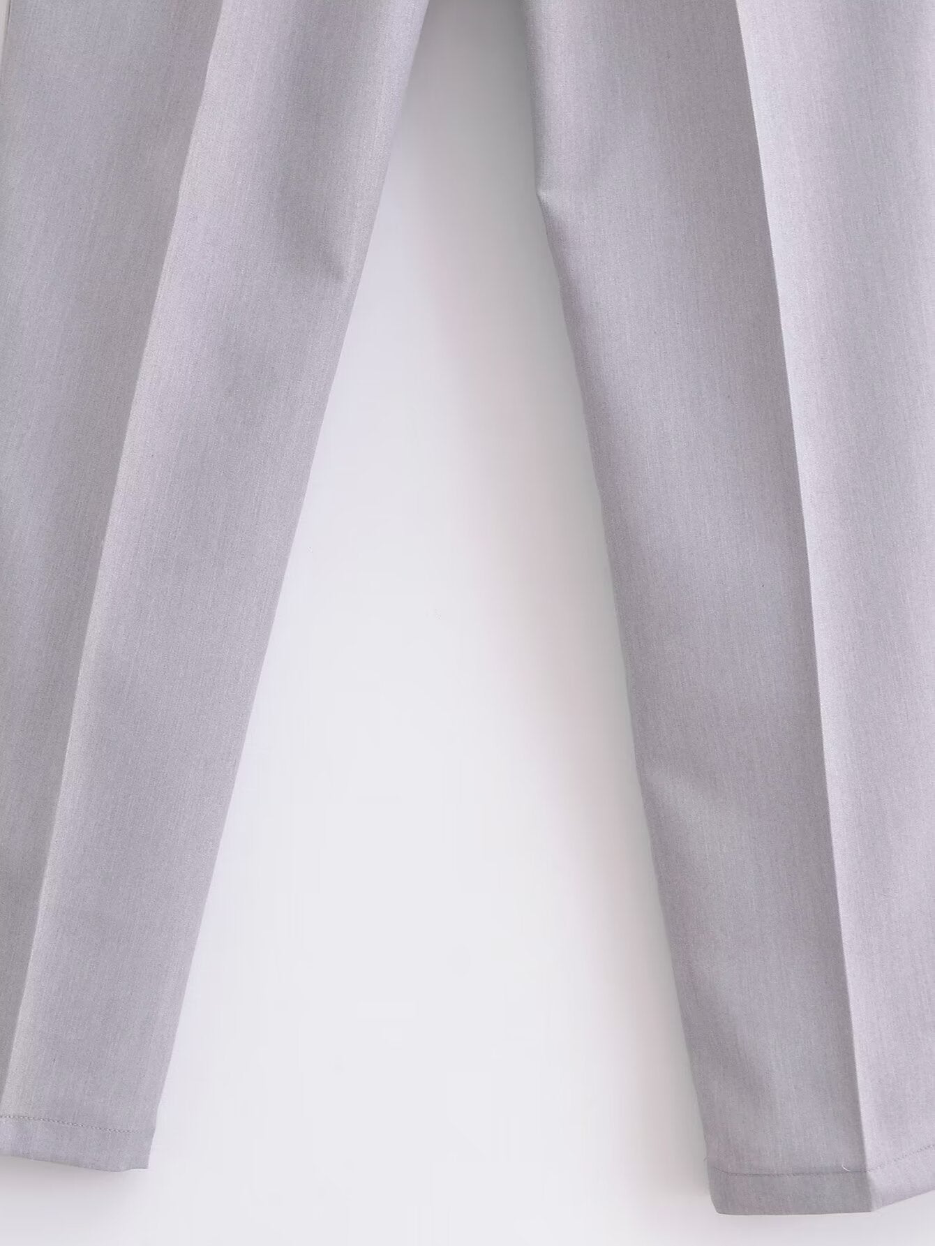 Autumn High Waist Slimming Waist Pleated Work Pant for Women