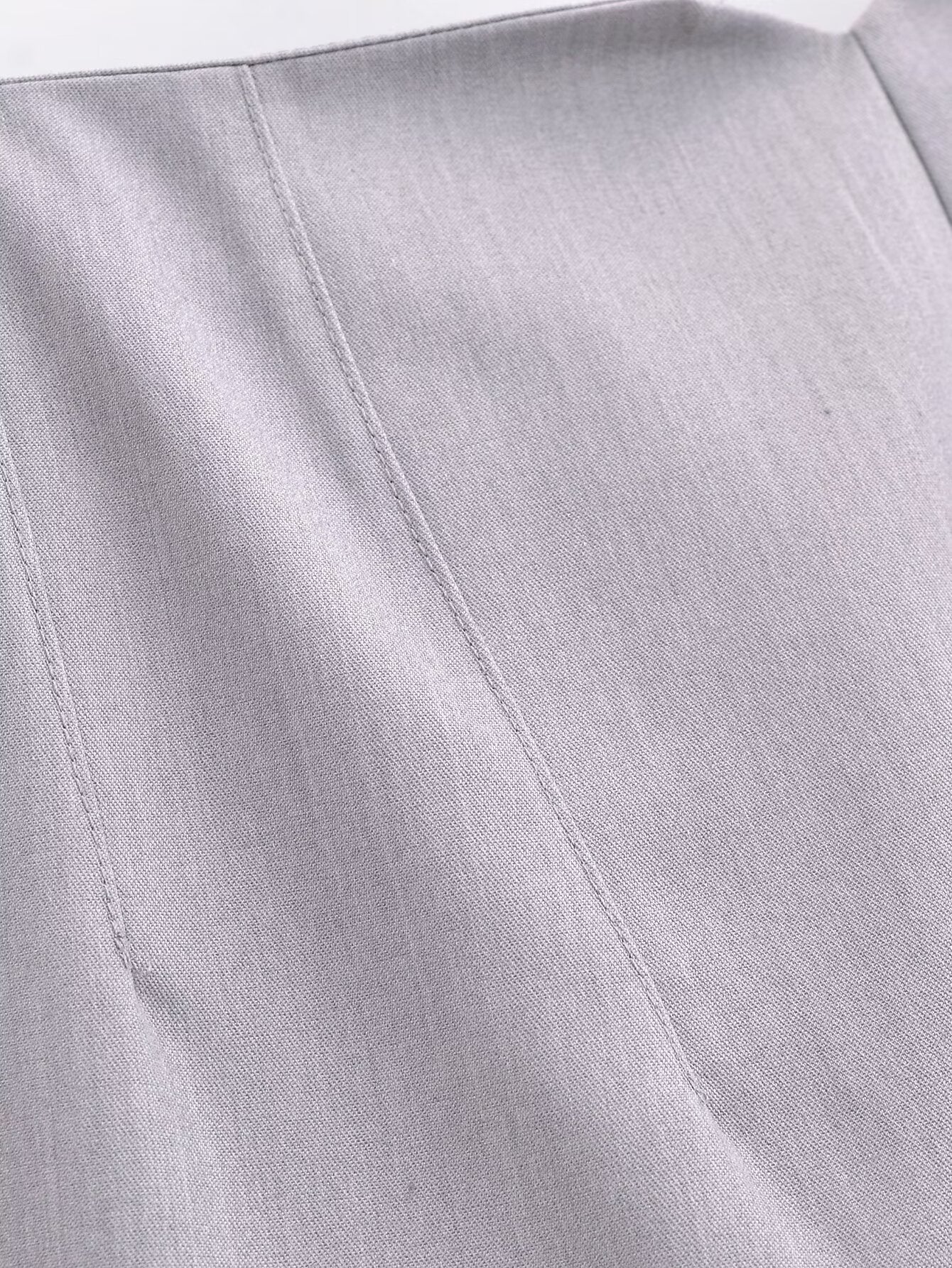 Autumn High Waist Slimming Waist Pleated Work Pant for Women