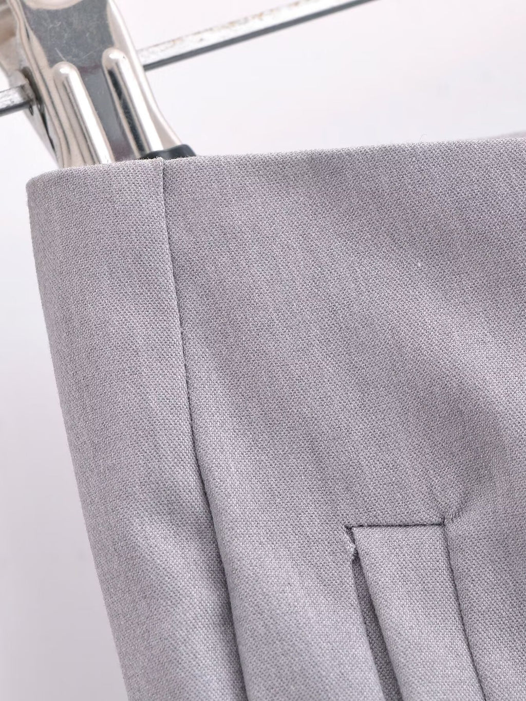 Autumn High Waist Slimming Waist Pleated Work Pant for Women