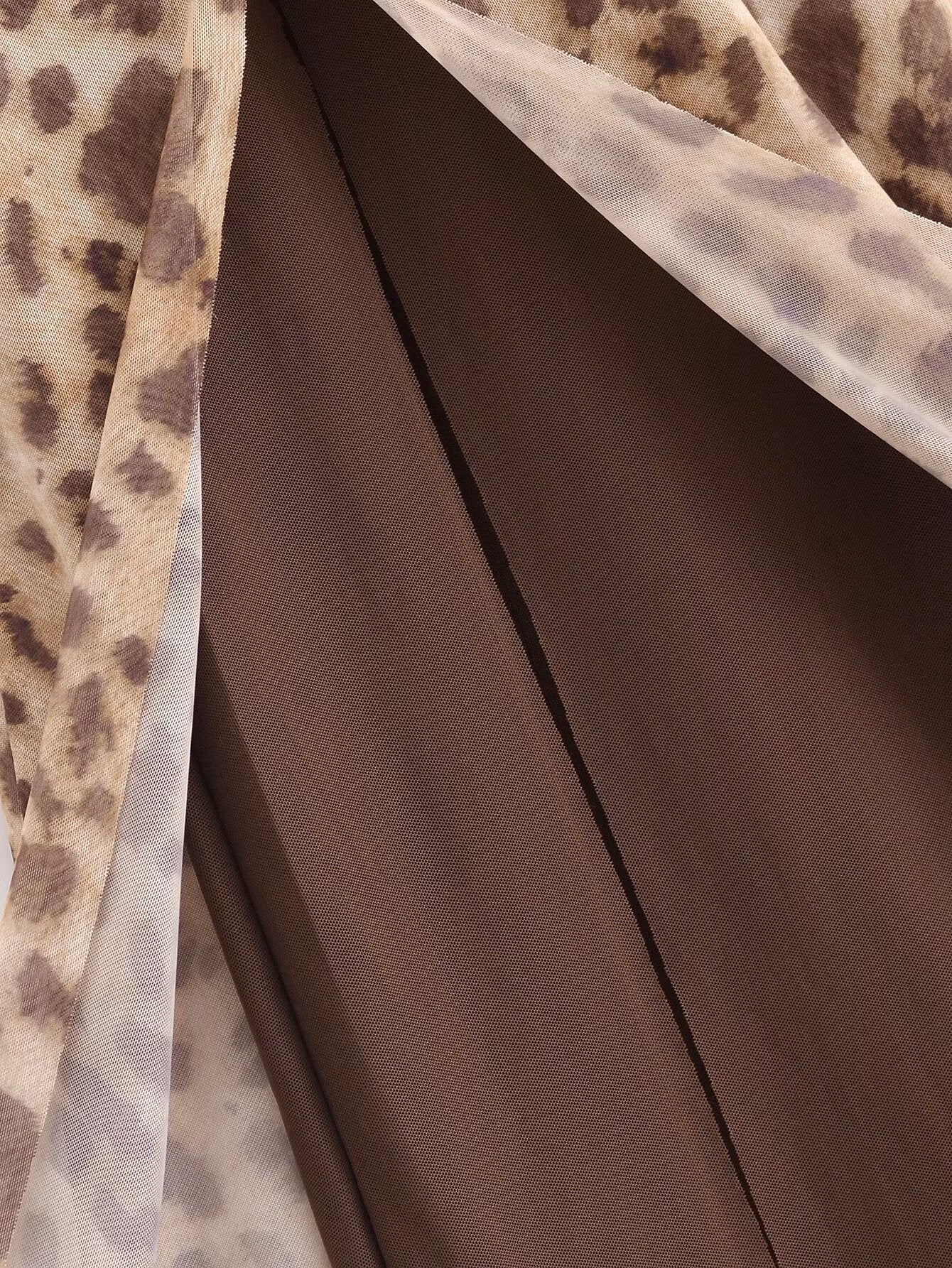 Women Elegant Leopard Print Tube Top Dress