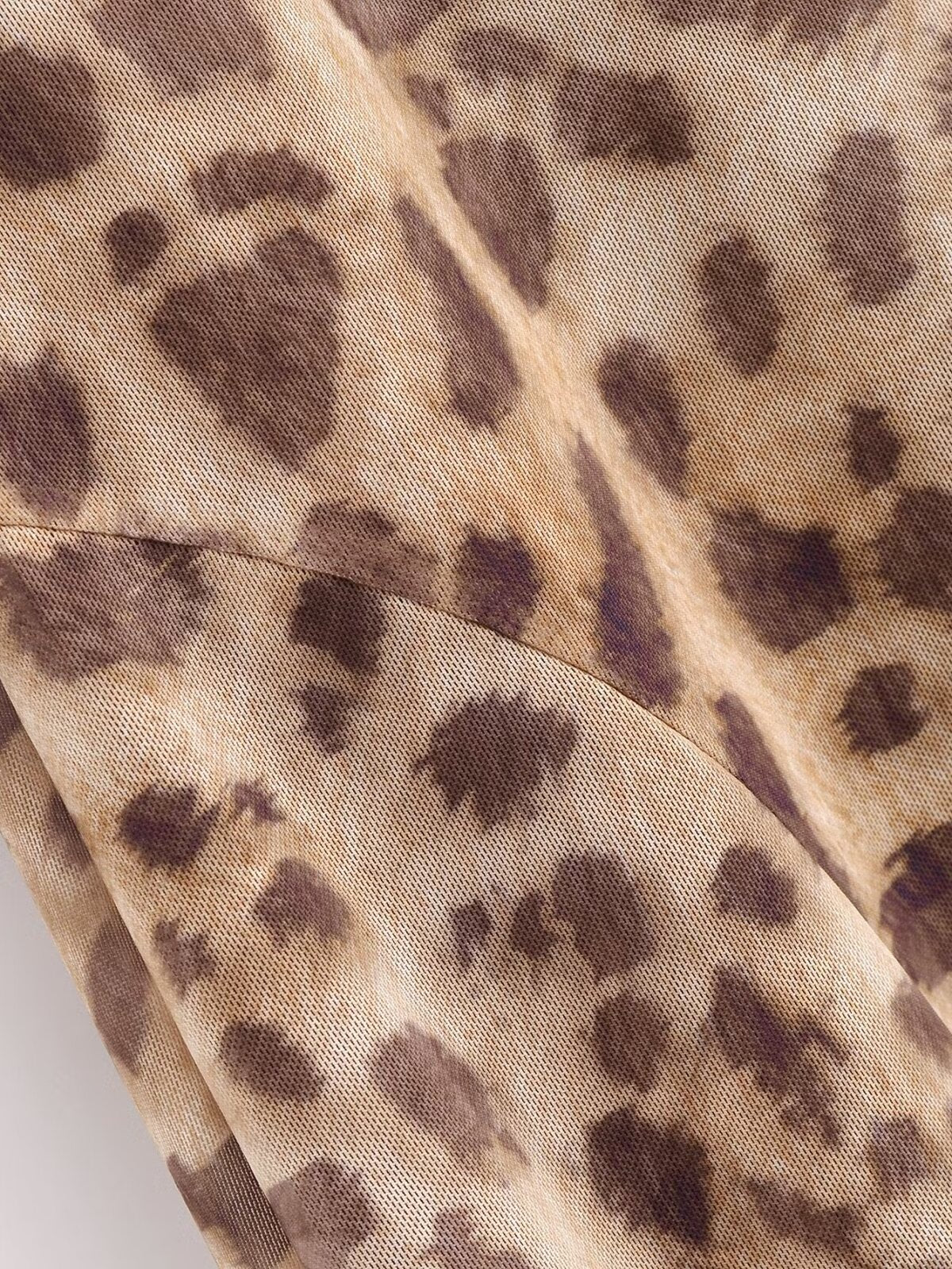 Women Elegant Leopard Print Tube Top Dress