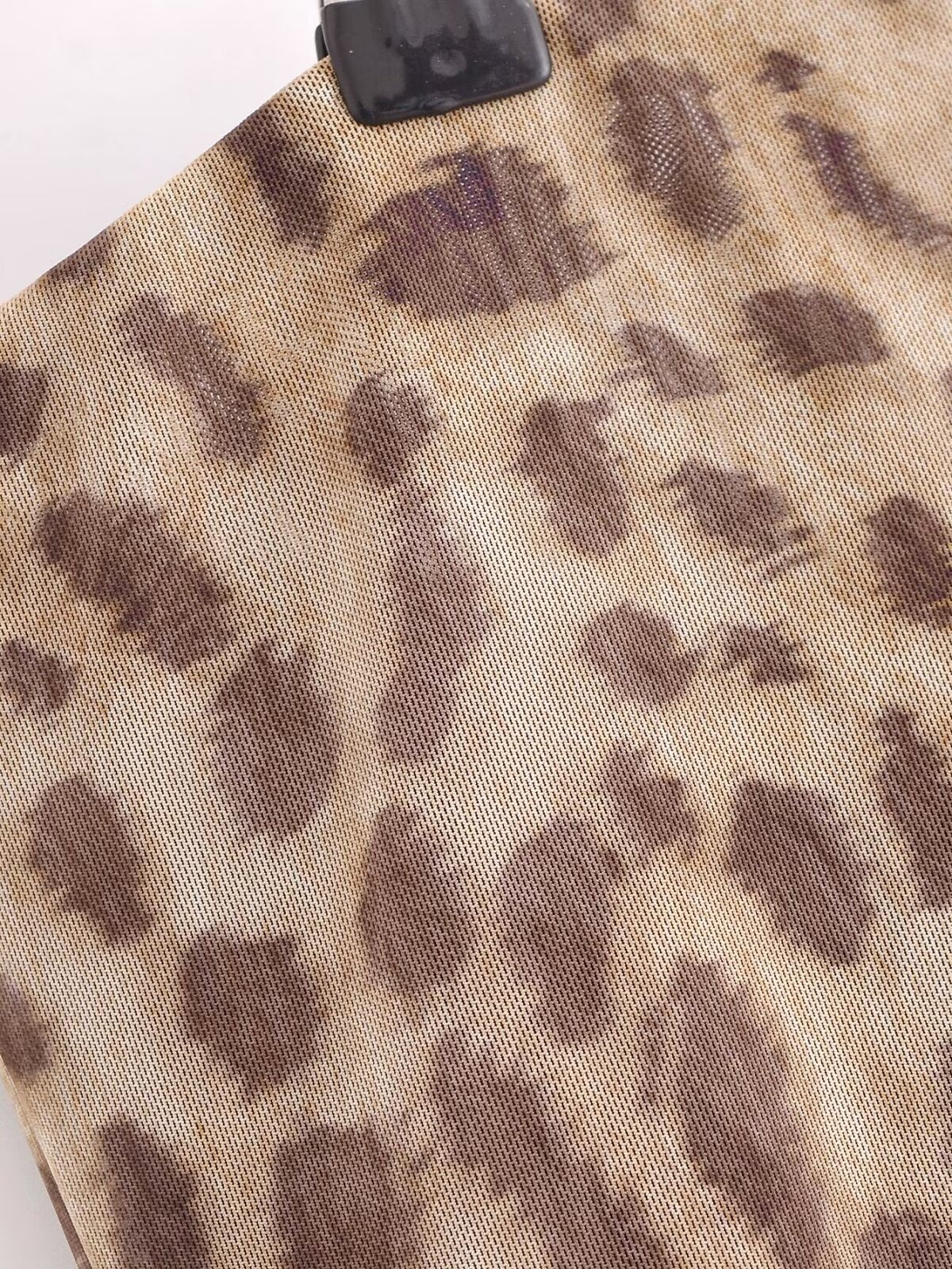 Women Elegant Leopard Print Tube Top Dress