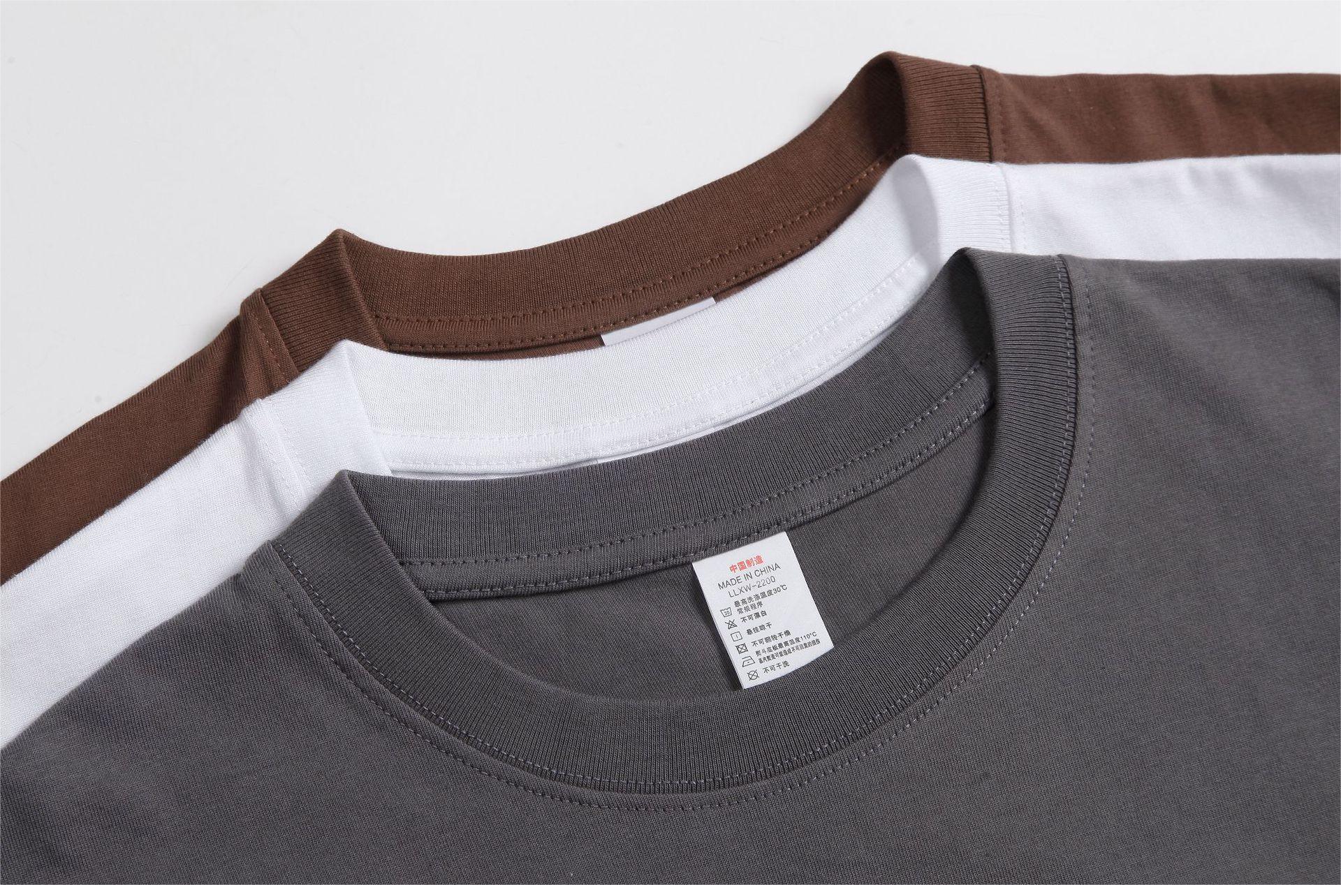 Spring Autumn Solid Color Long Sleeved T Shirt Women Loose Basic Casual Cotton Top
