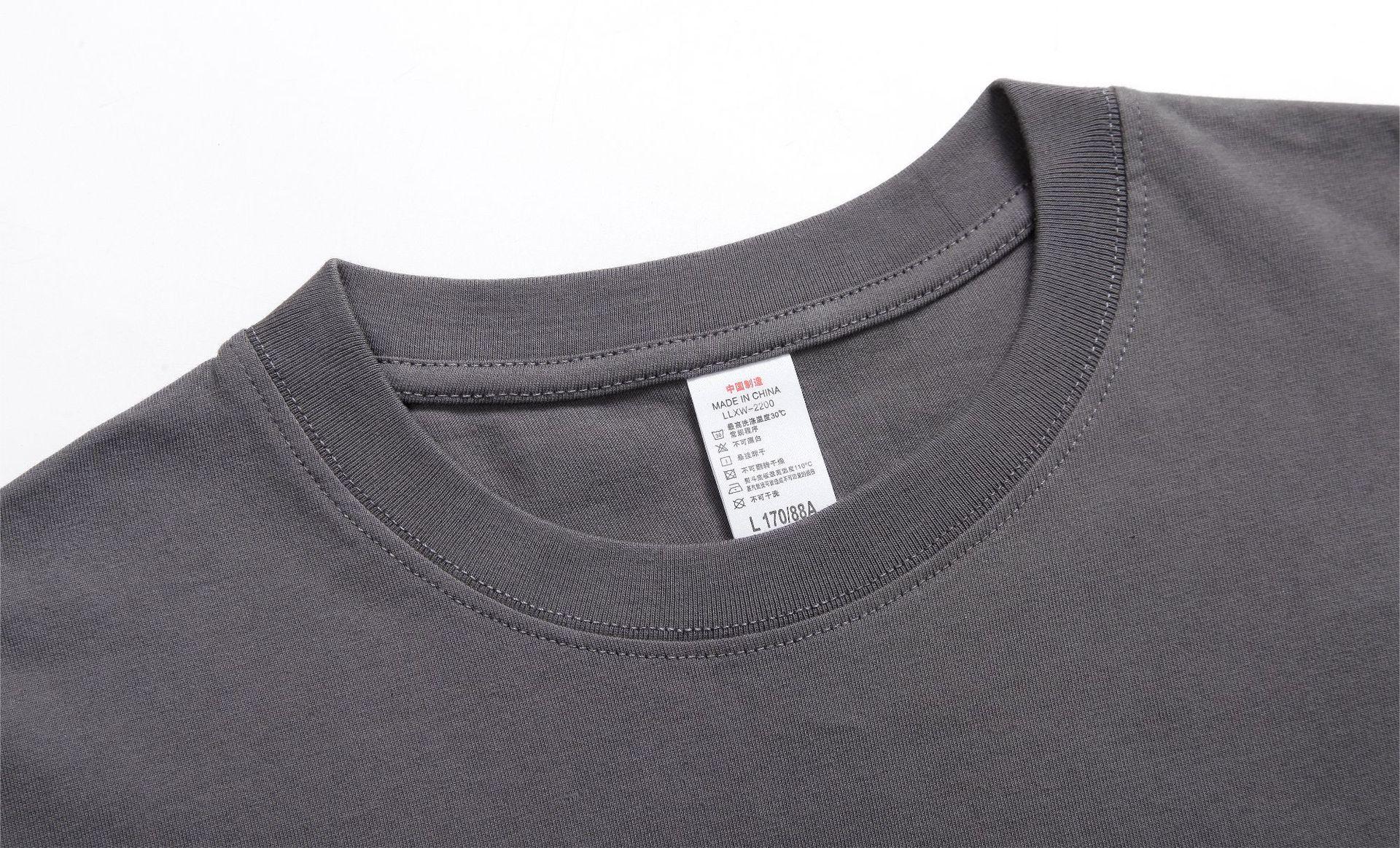 Spring Autumn Solid Color Long Sleeved T Shirt Women Loose Basic Casual Cotton Top