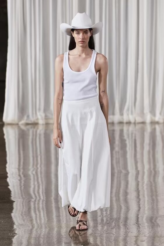 Spring Women Clothing Casual Wide Swing Midi Dress