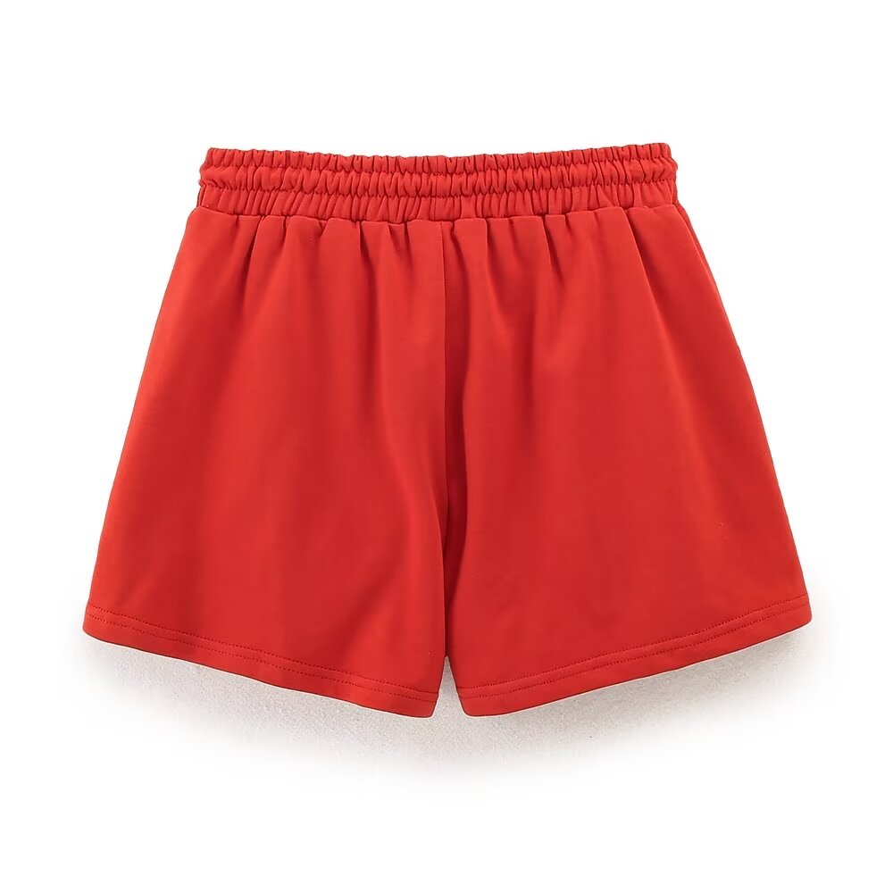 Summer Women Clothing Flannel Sweatshirt Casual Shorts Sets