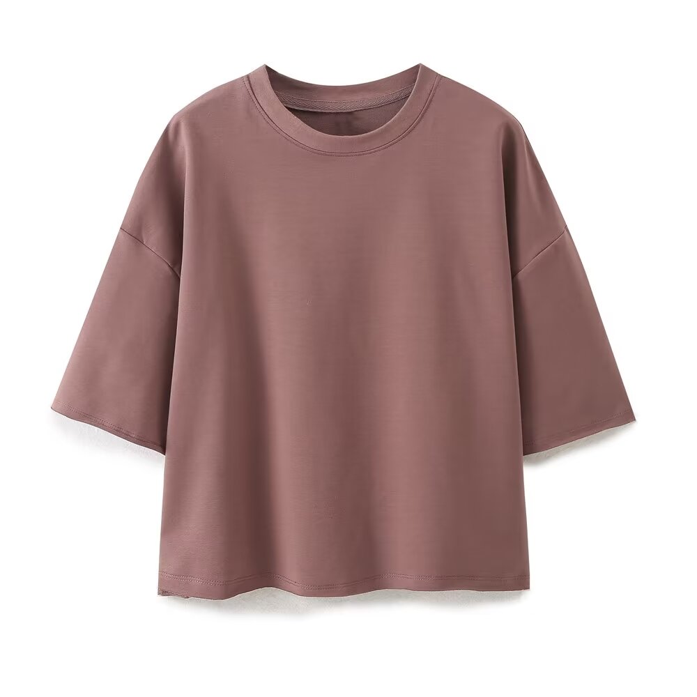 Brown Red Top