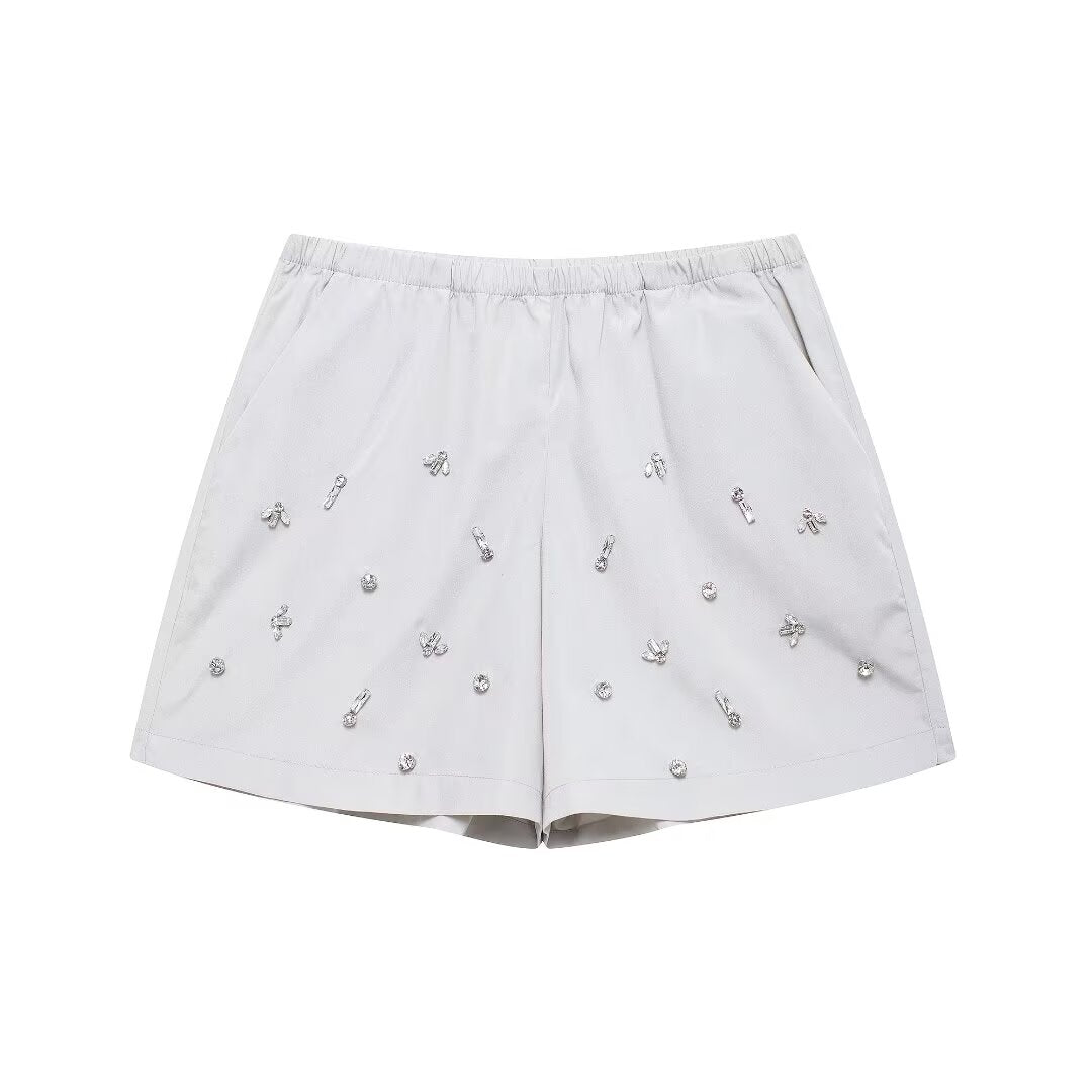 White Shorts