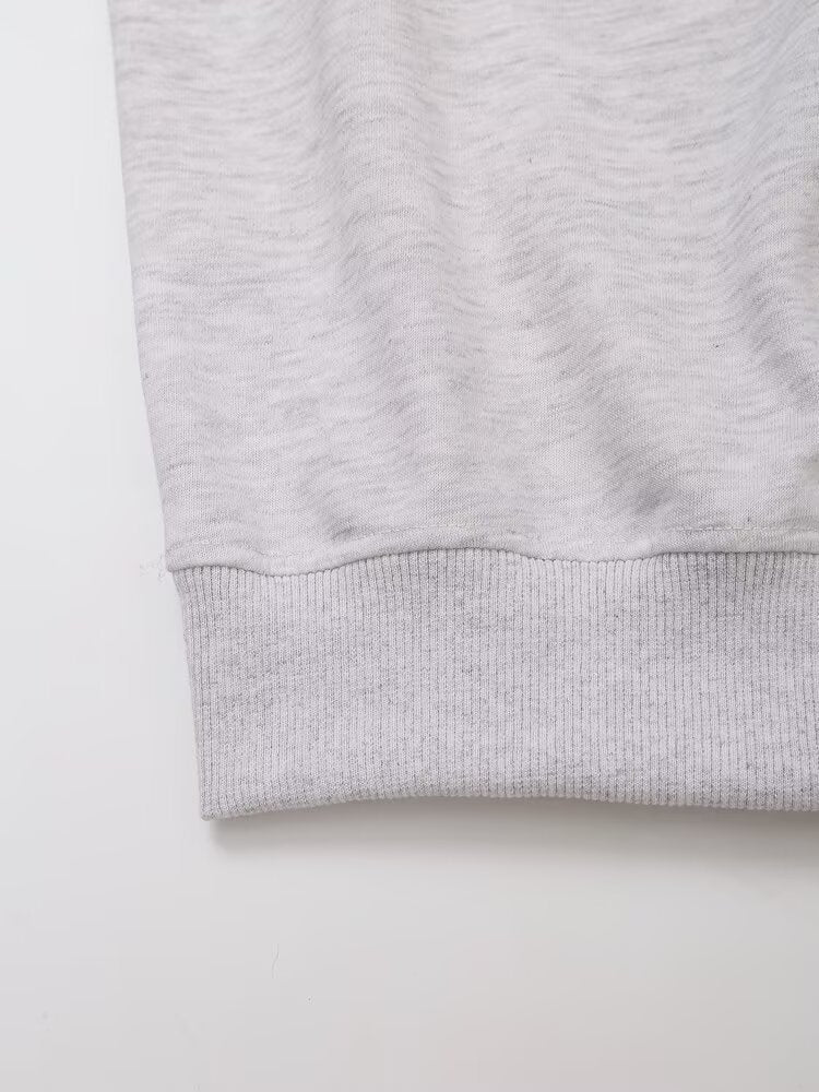 Autumn Sports Convex Printed Sweatshirt Printed Flannel Casual Shorts Sets