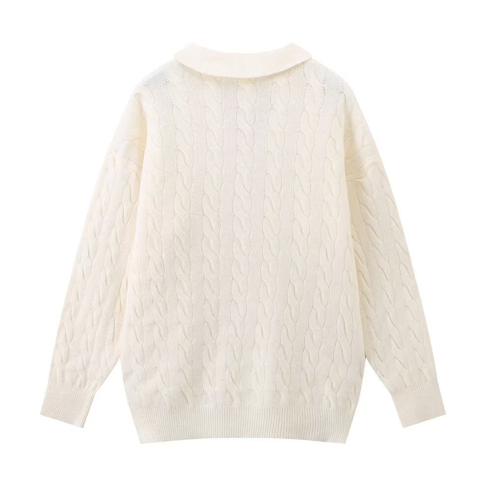 Early Autumn White Loose Lazy Round Neck Sweatshirt High Waist Wide Leg Shorts Sets