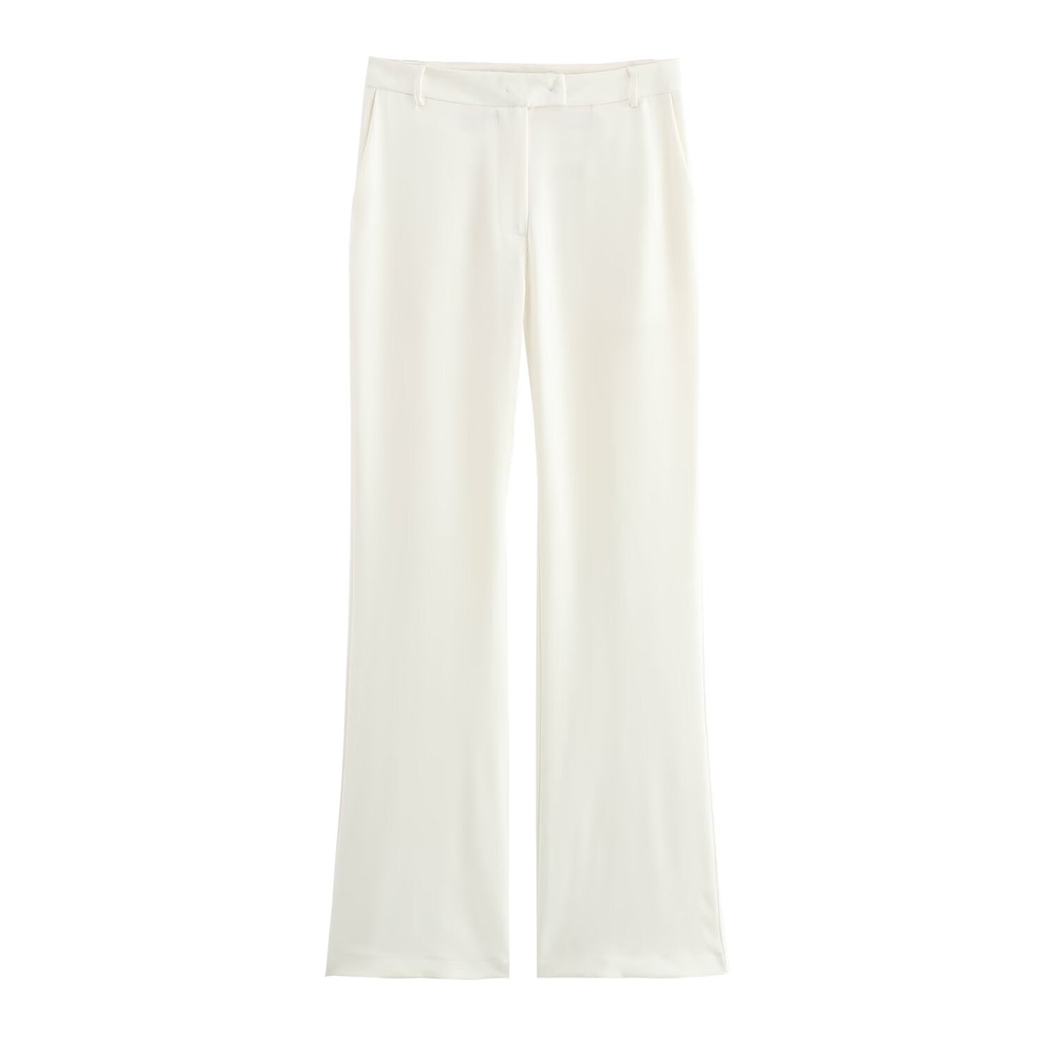 Autumn with Belt Blazer Straight Leg Pants Sets