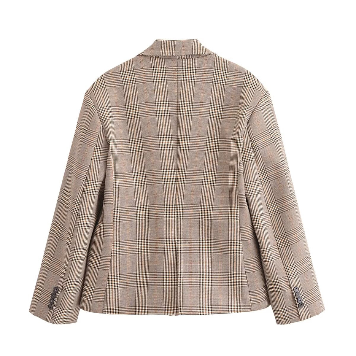 Winter Women Clothing Long Sleeve Collared Blazer with Skirt Sets