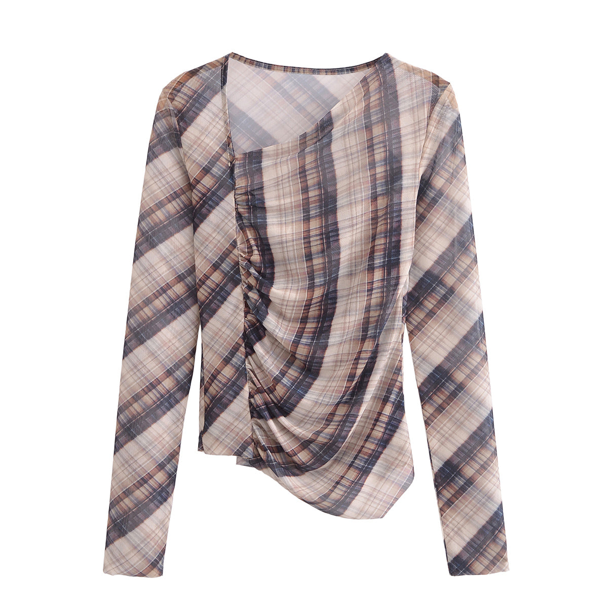 Plaid Top