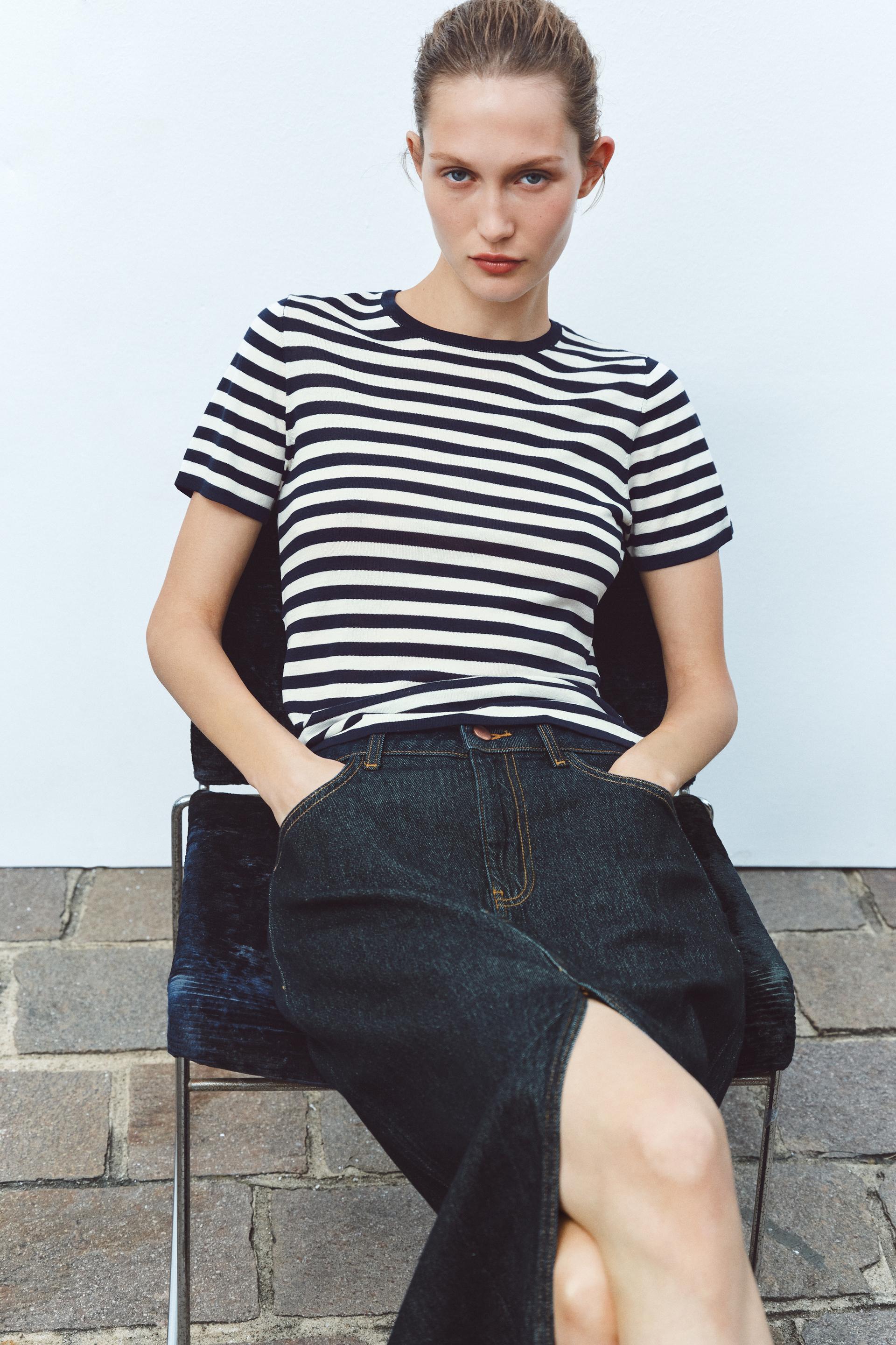 Spring Women Clothing Collared Sleeveless Denim Vest Skirt