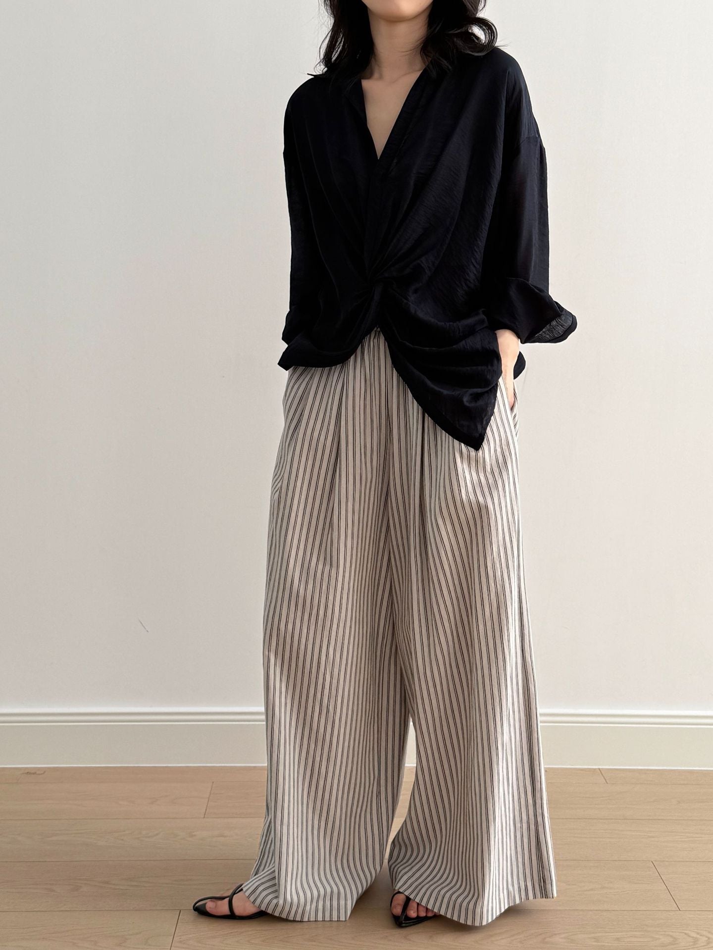 Rice Apricot Stripes