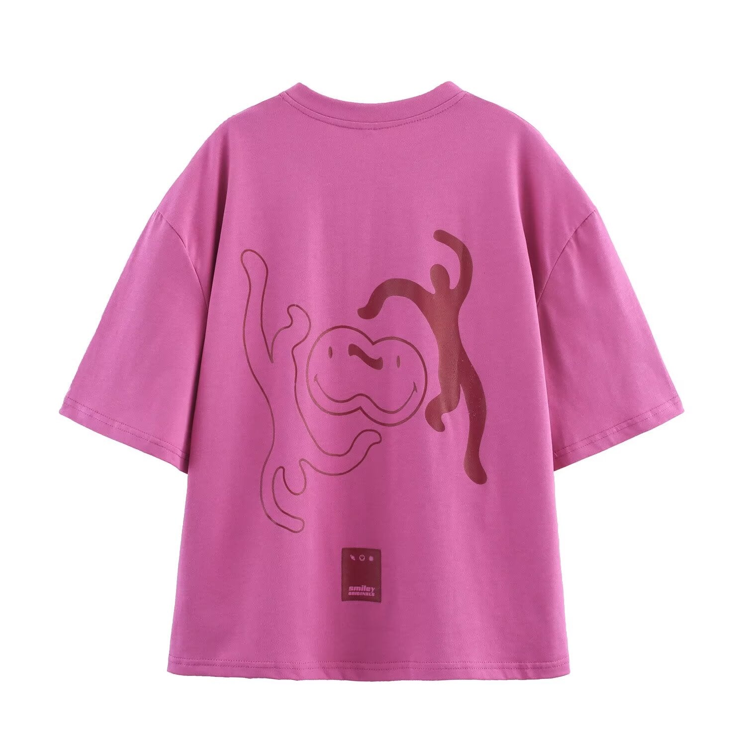Women Clothing Classic Printed Washed T shirt