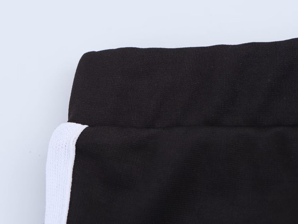 Women Summer Black Sexy Strapless Top