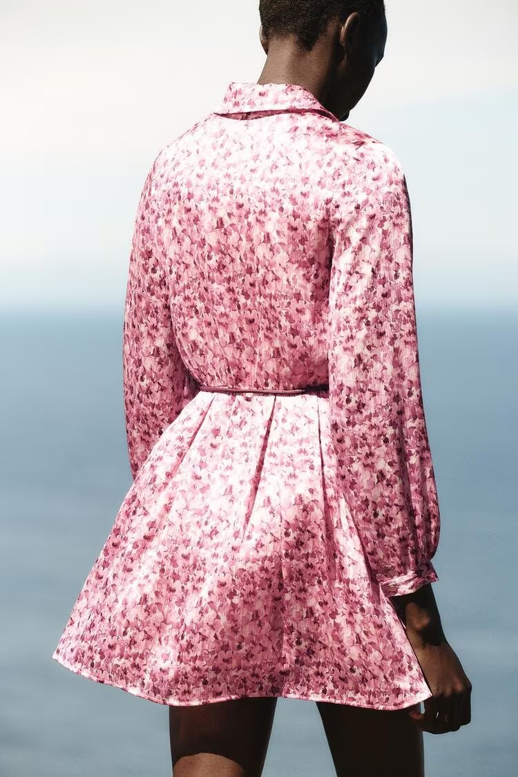 Floral Printing Dress Women