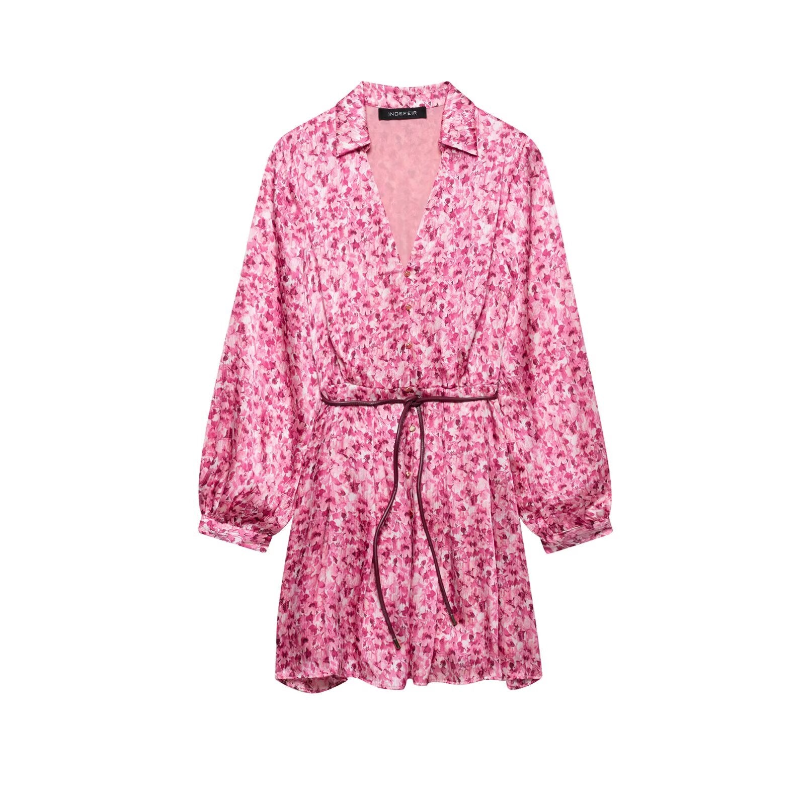 Floral Printing Dress Women