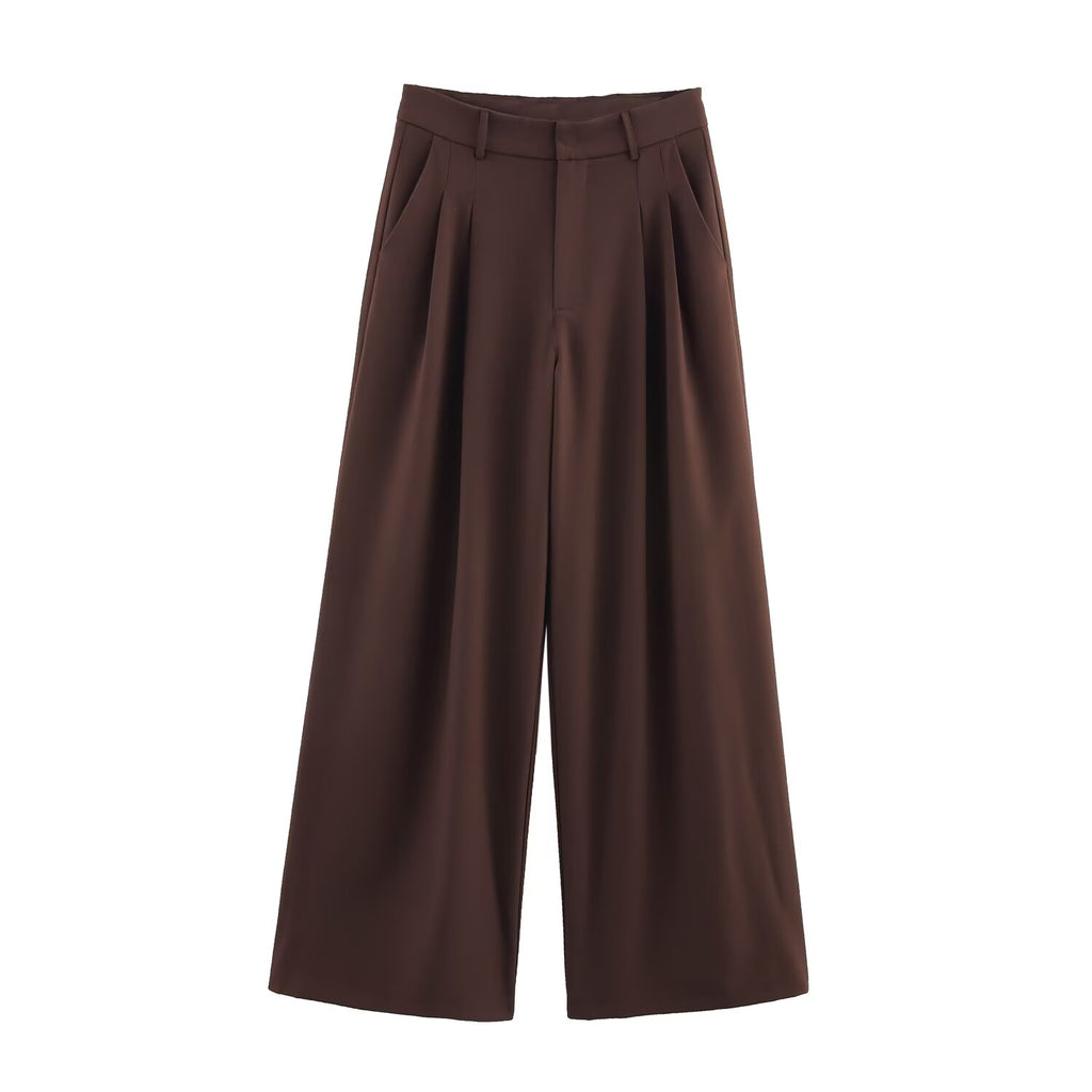 Women Clothing Spring Backless Top Casual Pants Sets