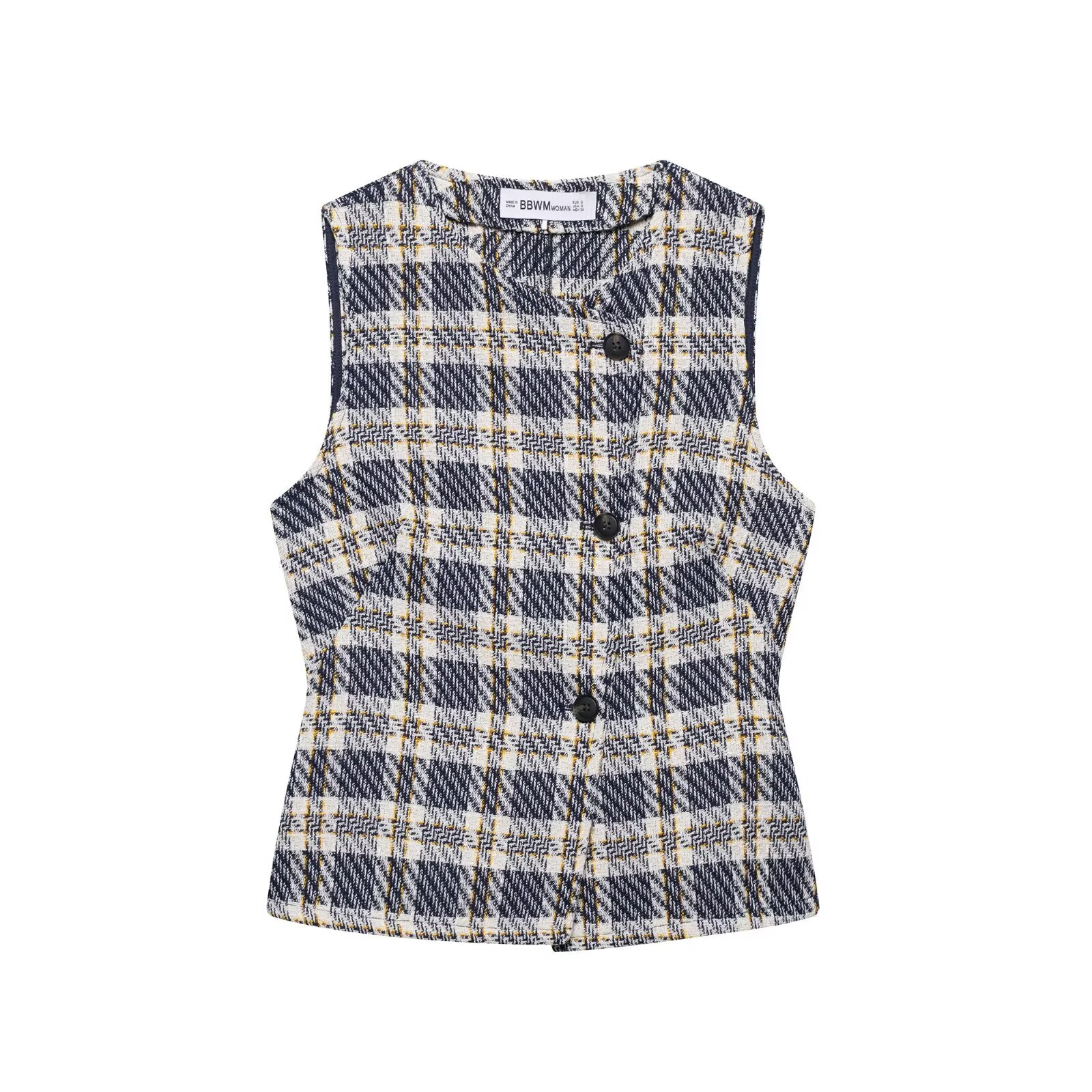 Plaid Top