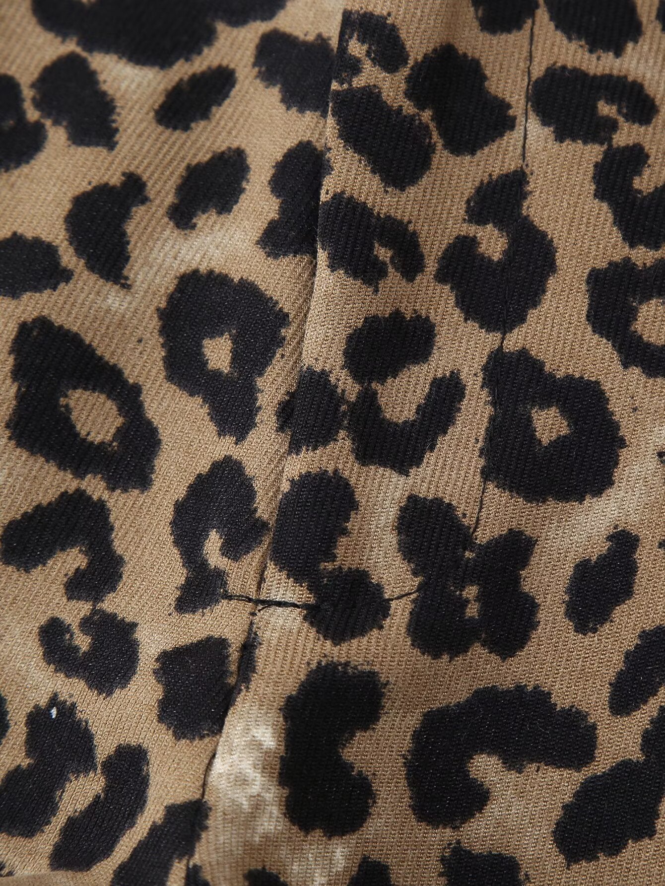 Spring Women Clothing French Design Leopard Print Shorts
