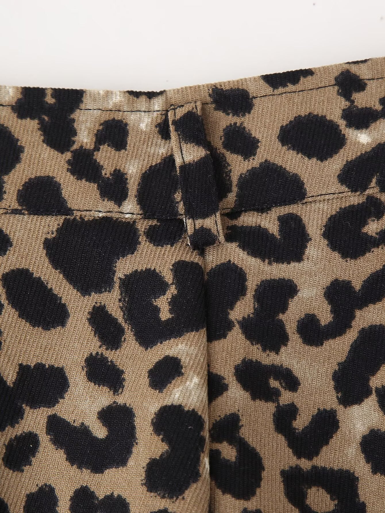 Spring Women Clothing French Design Leopard Print Shorts