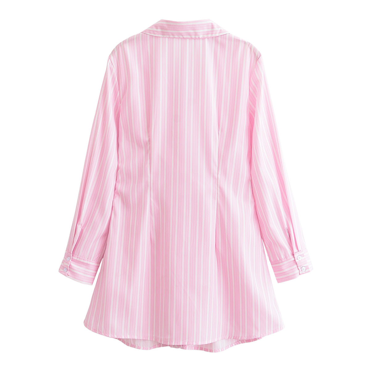 Spring Dress Women Clothing Slim Fit Slimming Casual Shirt Collar