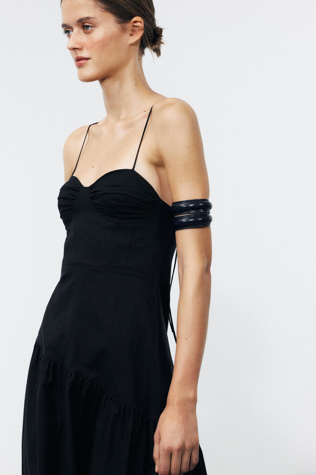 Womenswear Spring Slim Fit Skinny Shoulder Strap Backless Sling Bra Dress