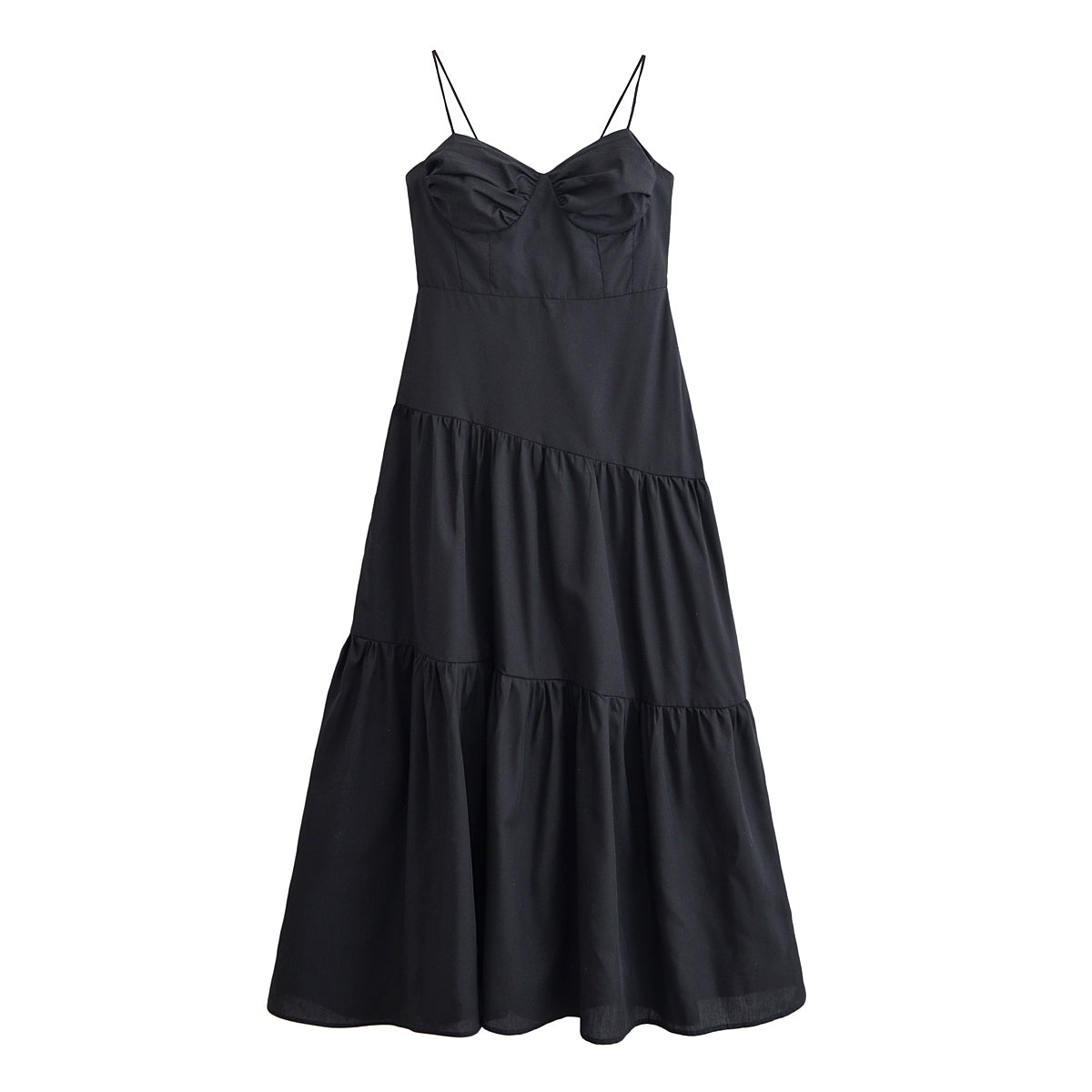 Womenswear Spring Slim Fit Skinny Shoulder Strap Backless Sling Bra Dress