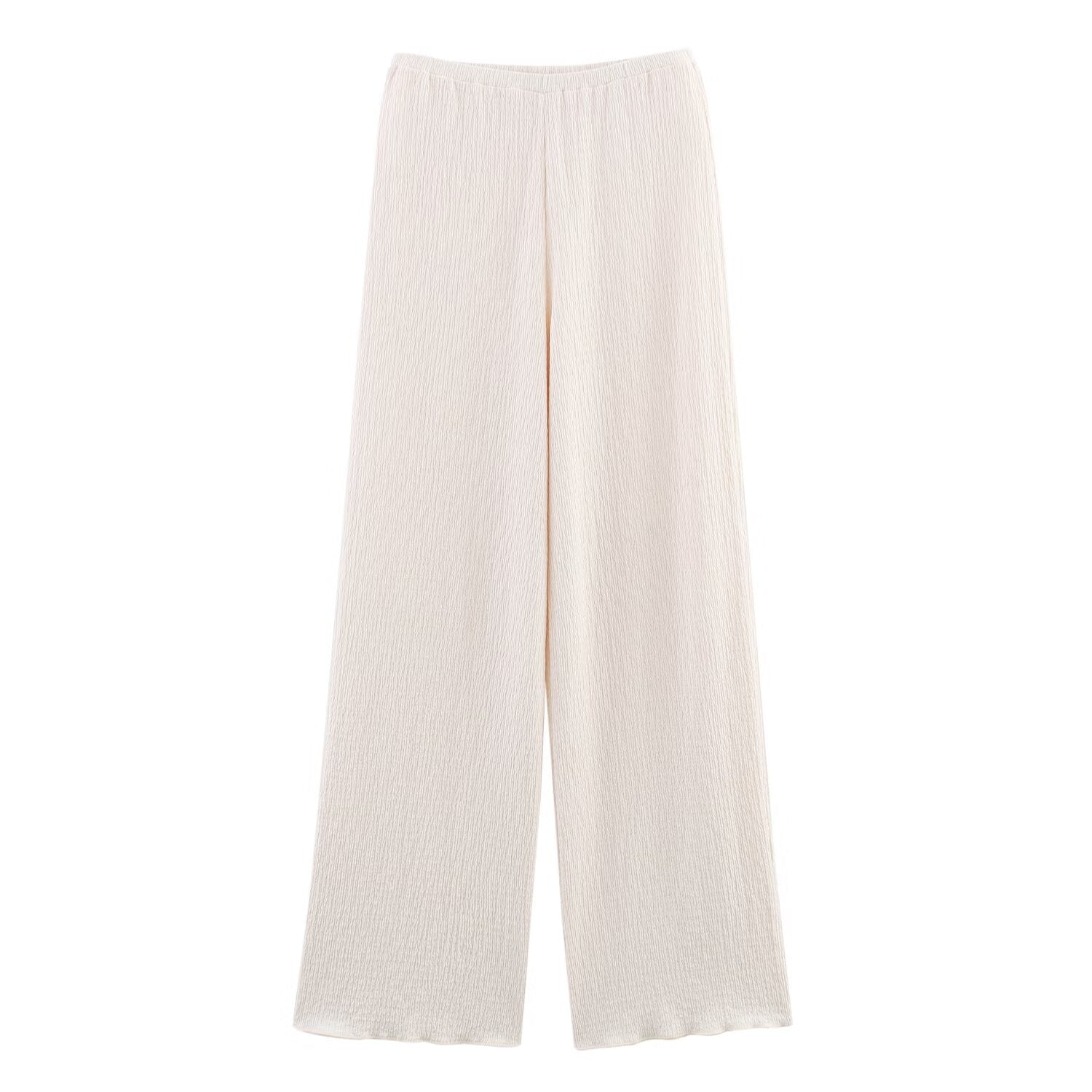Milky White Trousers