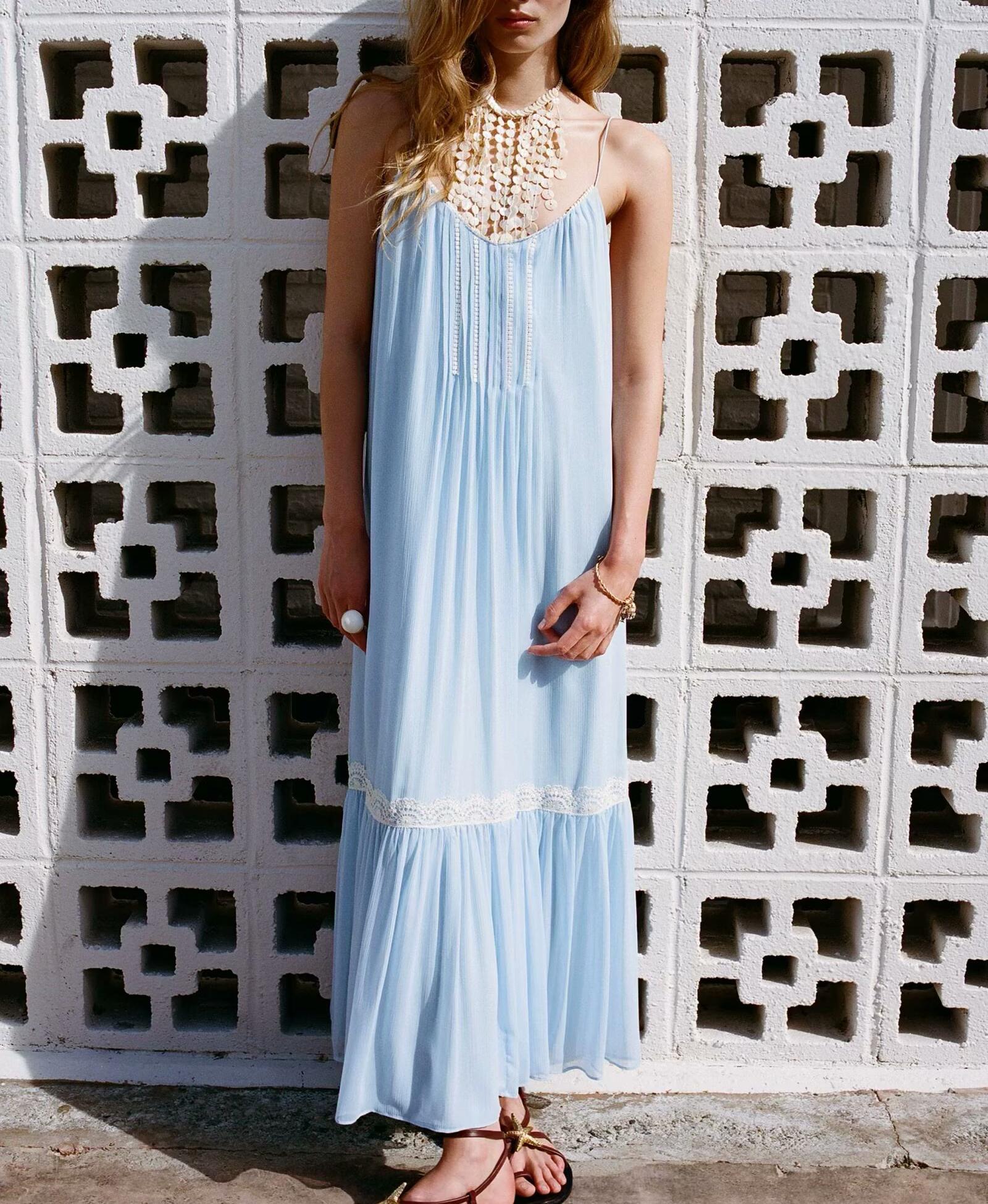 Women Clothing Midi Camisole Dress