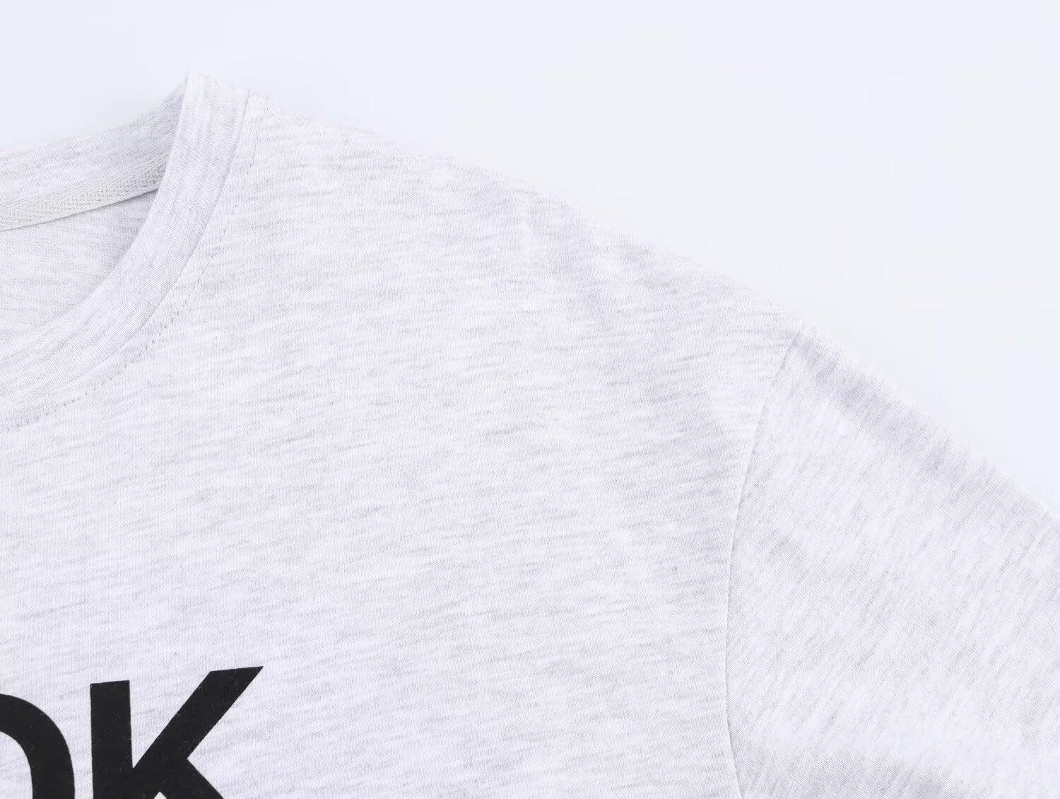 Women Clothing Letter Graphic Printed T shirt
