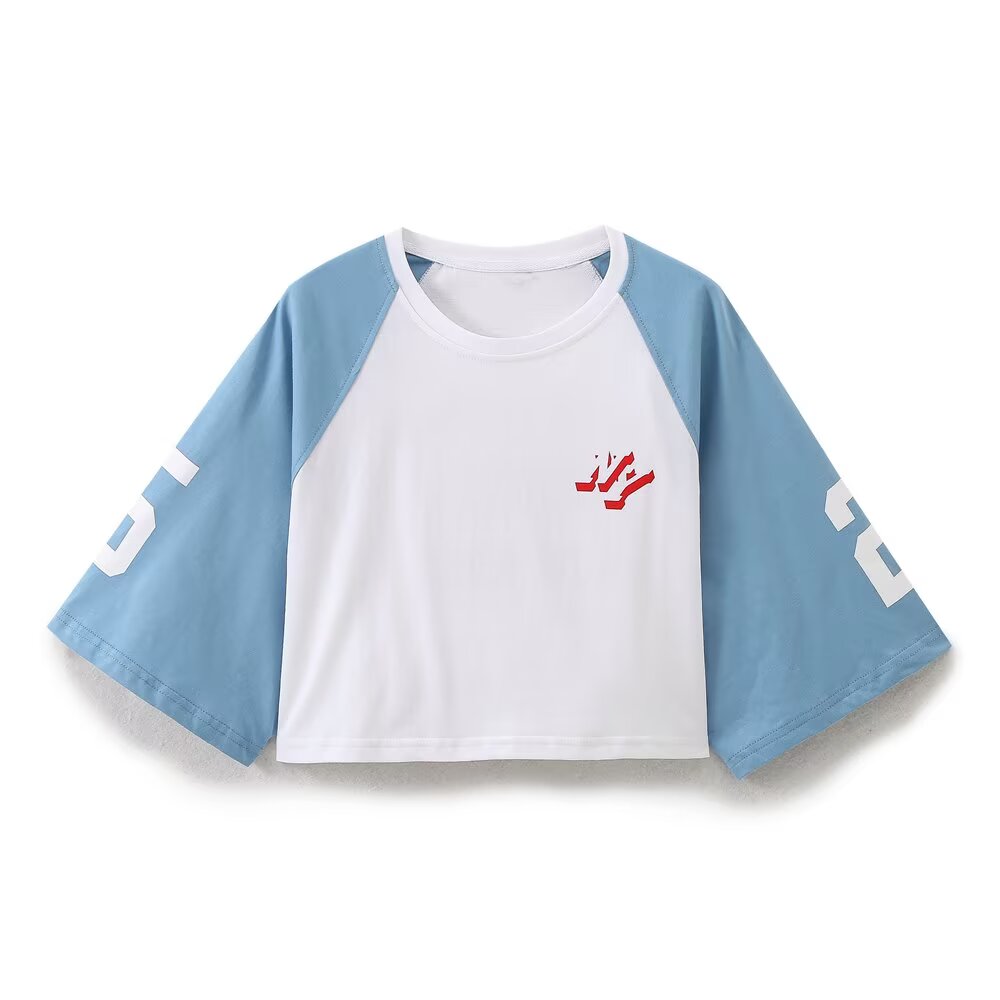 Spring Summer Women Casual round Neck Short Sleeves T shirt Drawstring Shorts