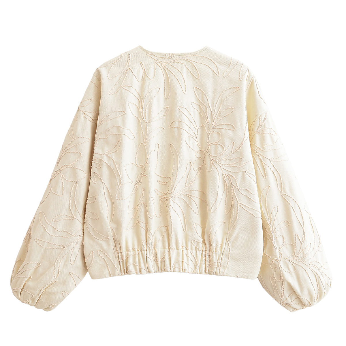 Spring Top Hand Painted Loose Profile Design Casual Printing Cardigan