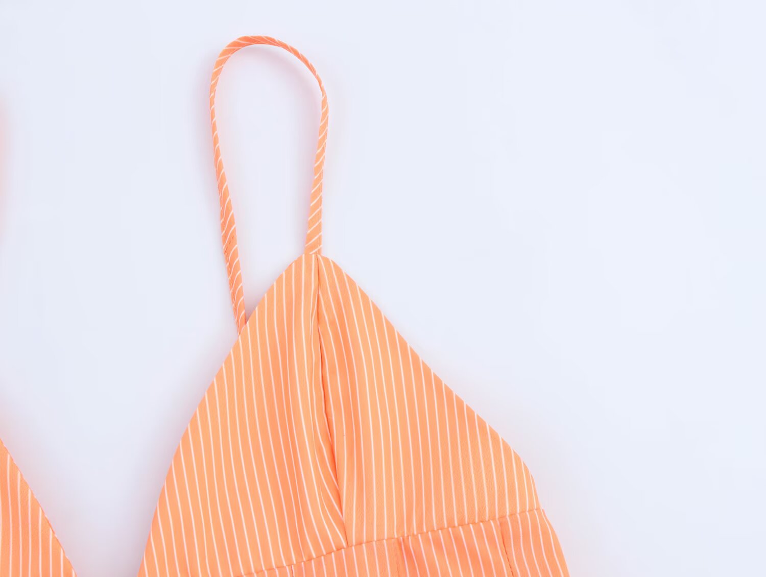 Women Clothing Internet Summer Poplin Striped Slim Top Sling Women