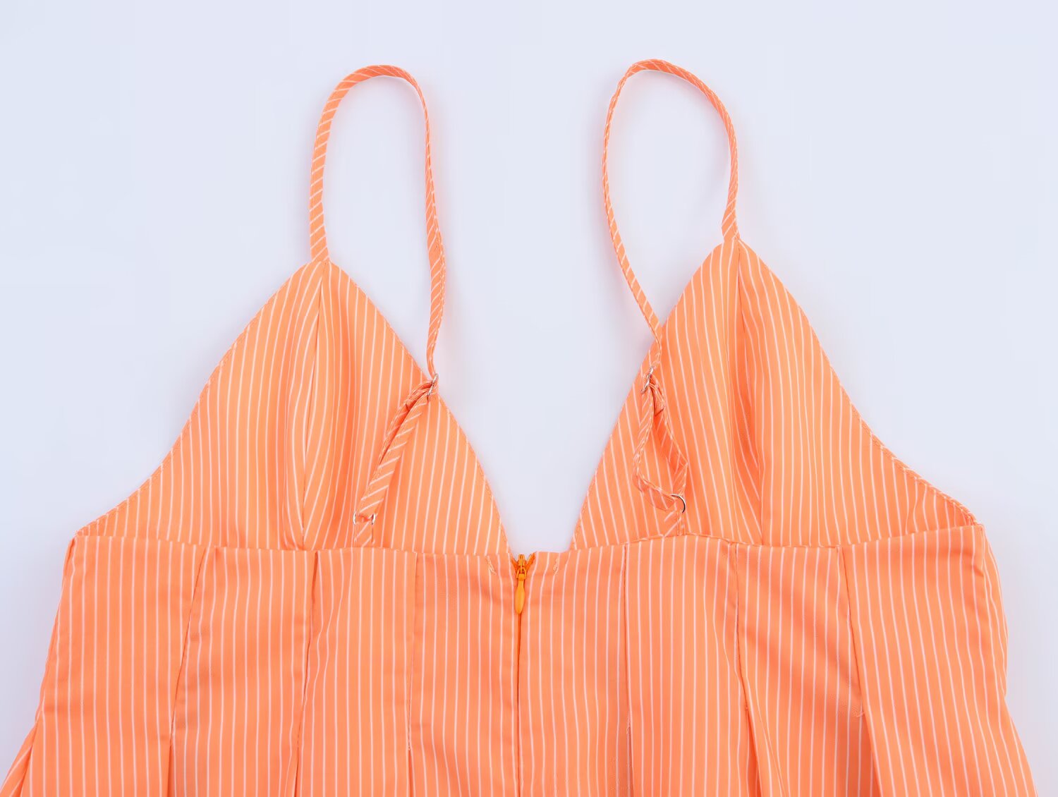 Women Clothing Internet Summer Poplin Striped Slim Top Sling Women