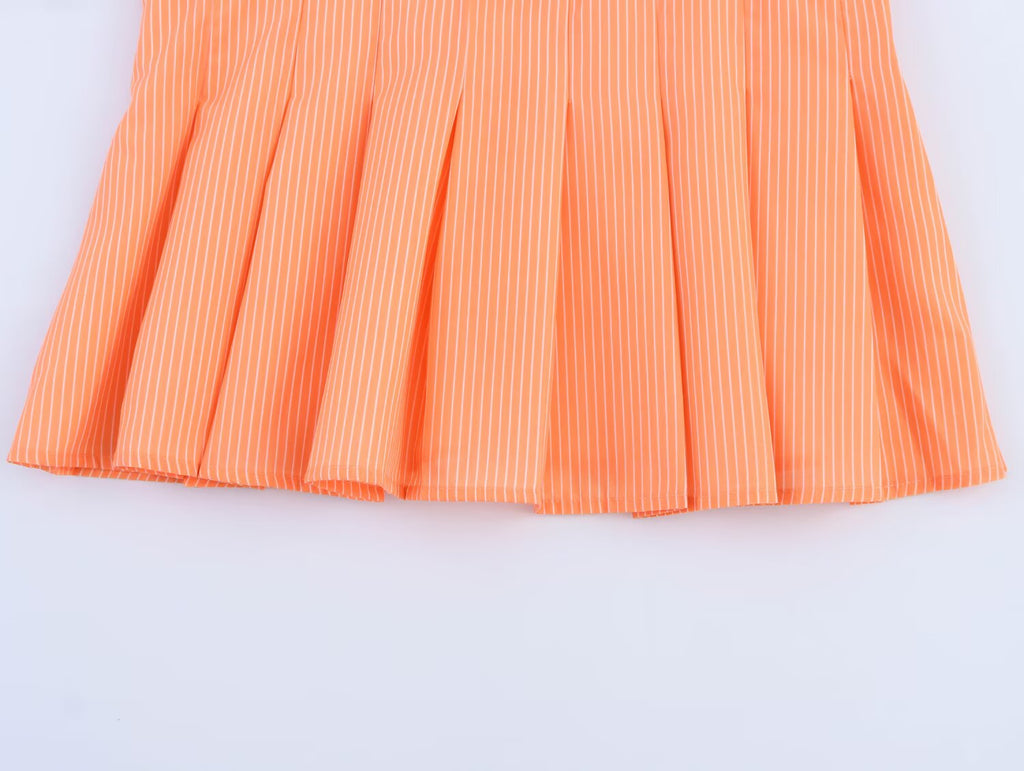 Women Clothing Internet Summer Poplin Striped Slim Top Sling Women