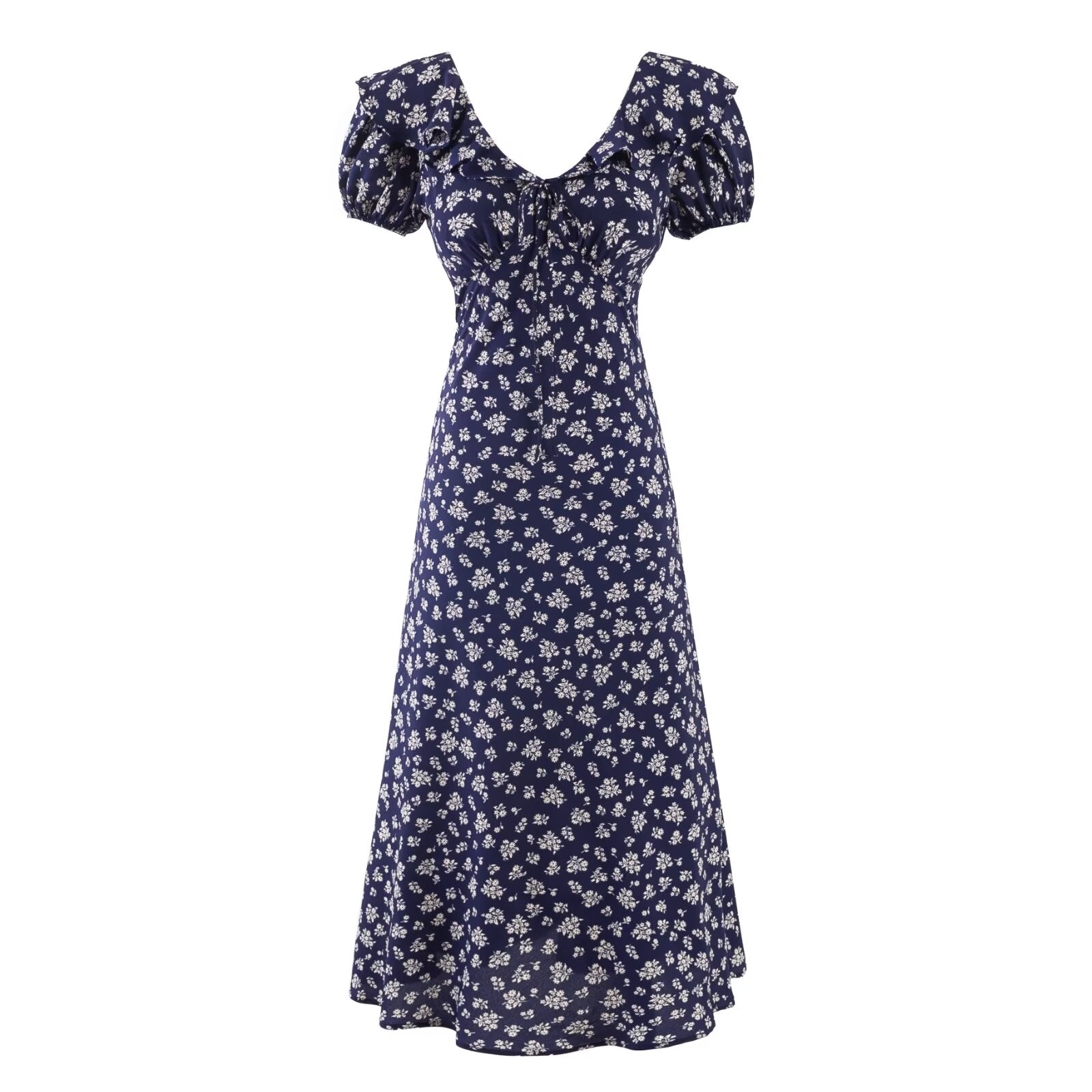 Navy Blue Floral
