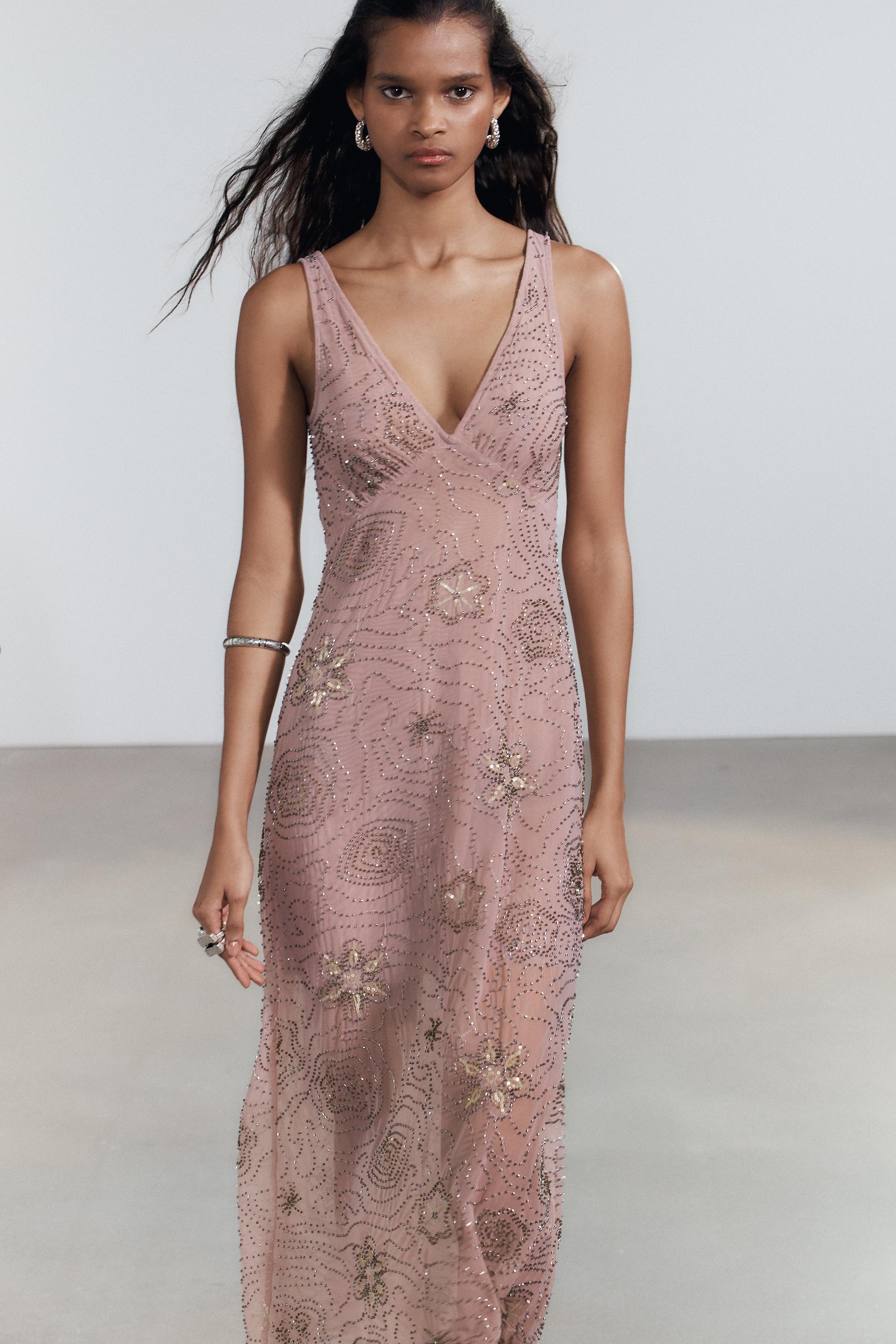 Summer Women Clothing Sequin Midi Slim Sexy Design Dress