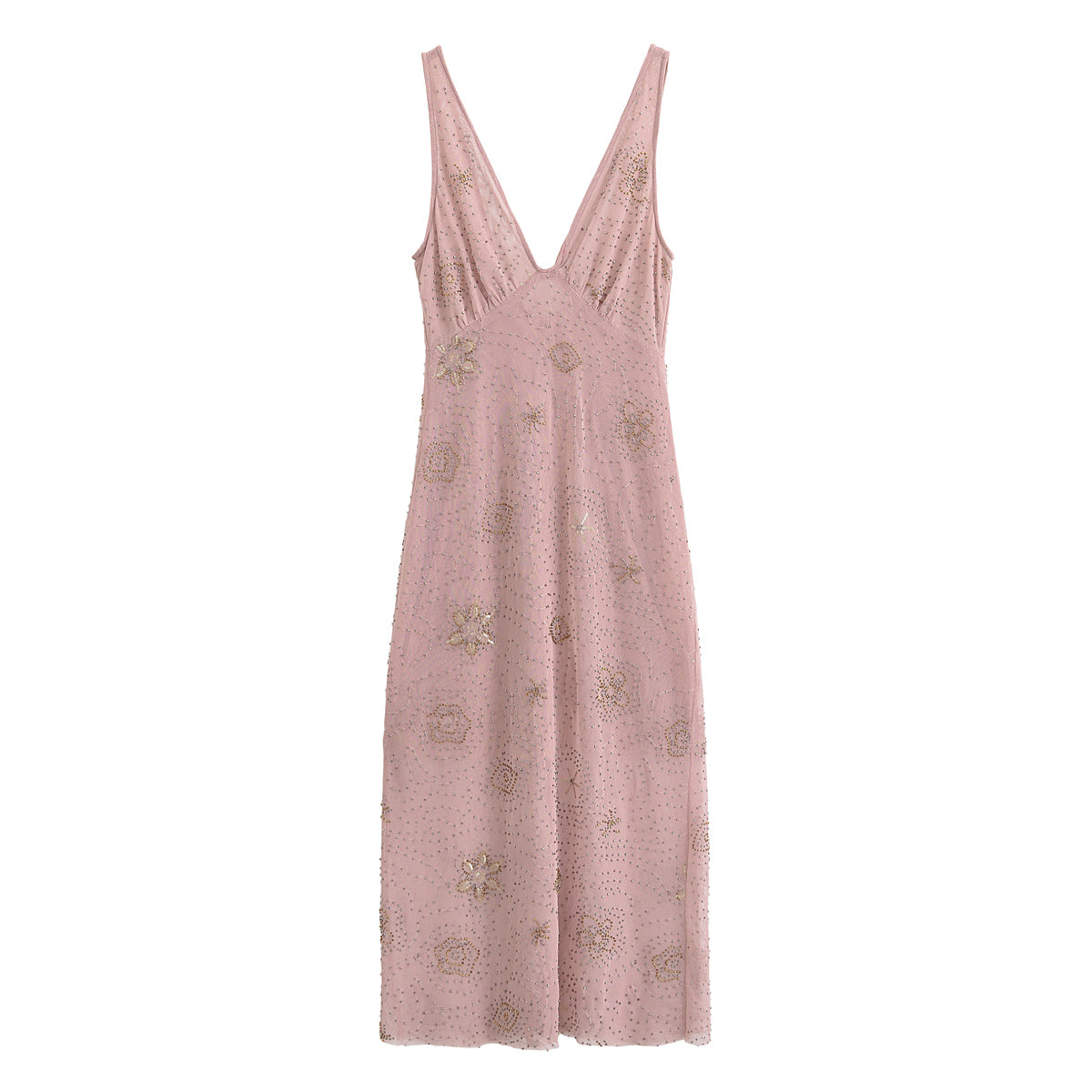 Summer Women Clothing Sequin Midi Slim Sexy Design Dress