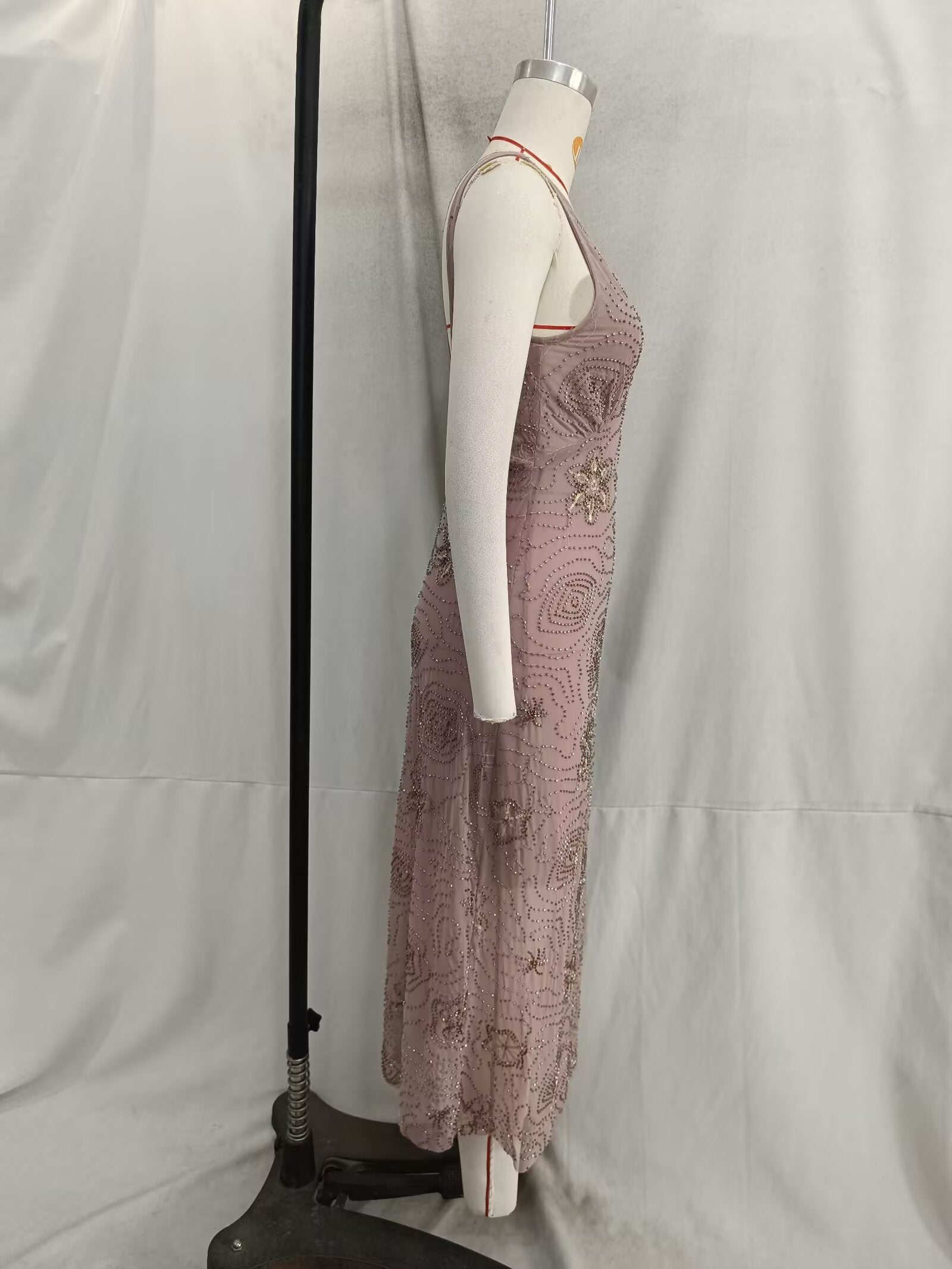 Summer Women Clothing Sequin Midi Slim Sexy Design Dress